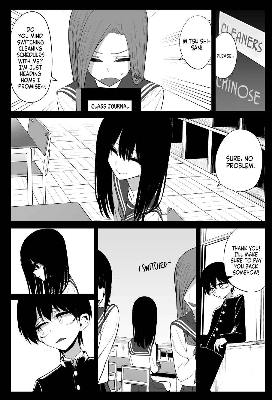 Kotoshi no Mitsuishi-san wa Dokoka Okashii Chapter 16 - Page 1
