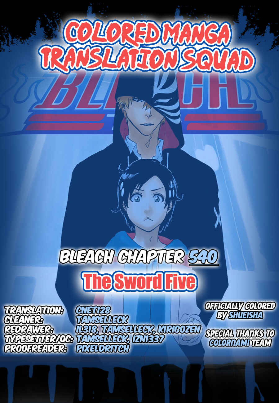 Bleach (Official Colored) Chapter 540 - Page 1