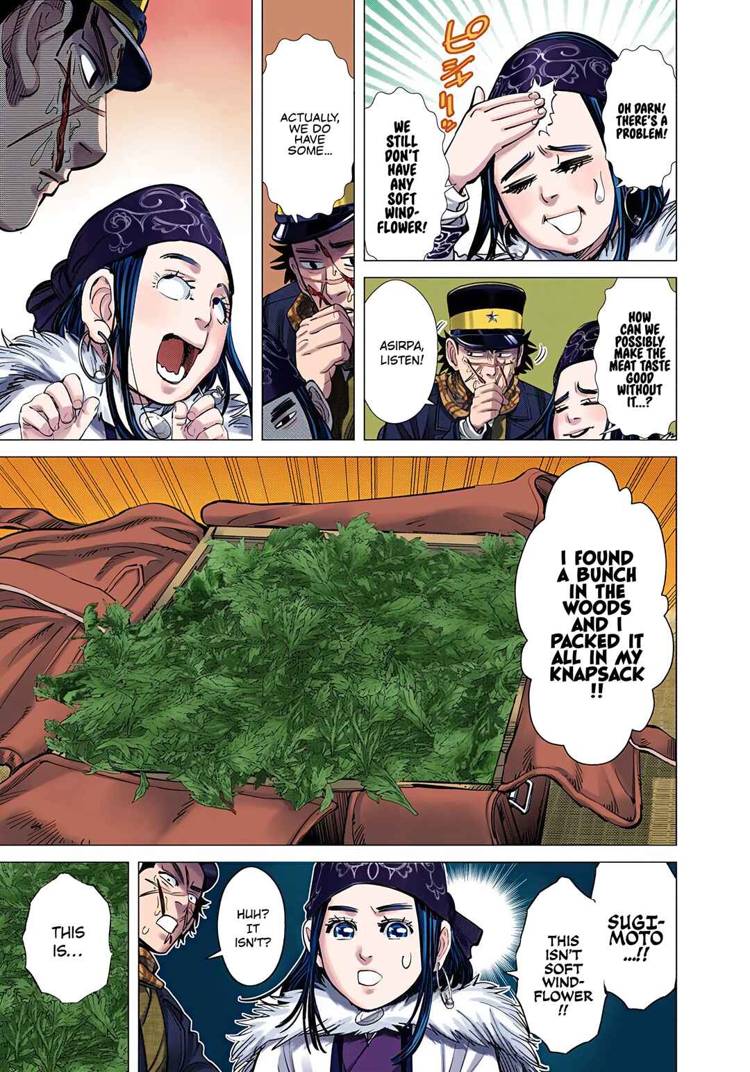 Golden Kamuy (Official Colored) Chapter 68 - Page 13