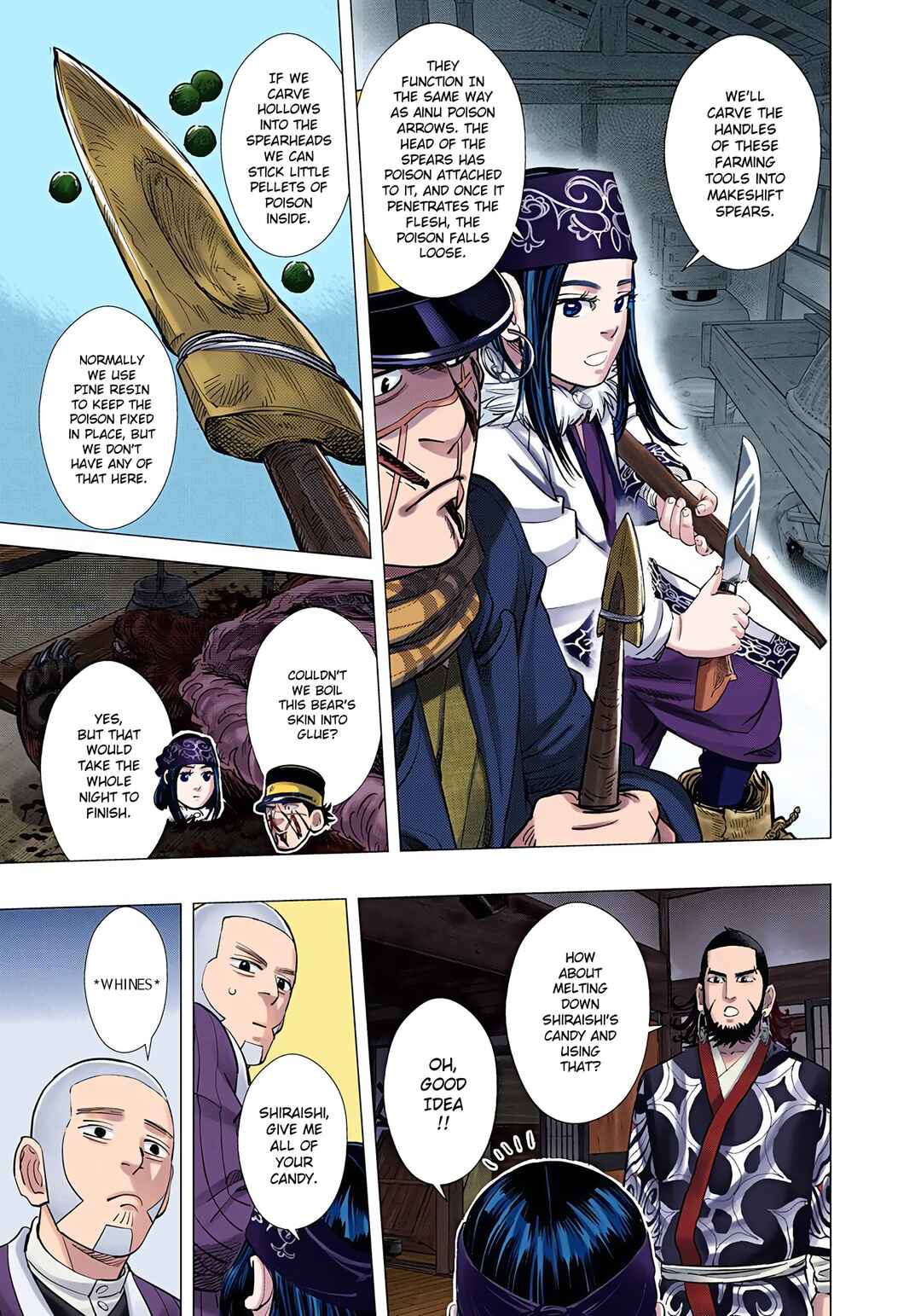 Golden Kamuy (Official Colored) Chapter 68 - Page 17