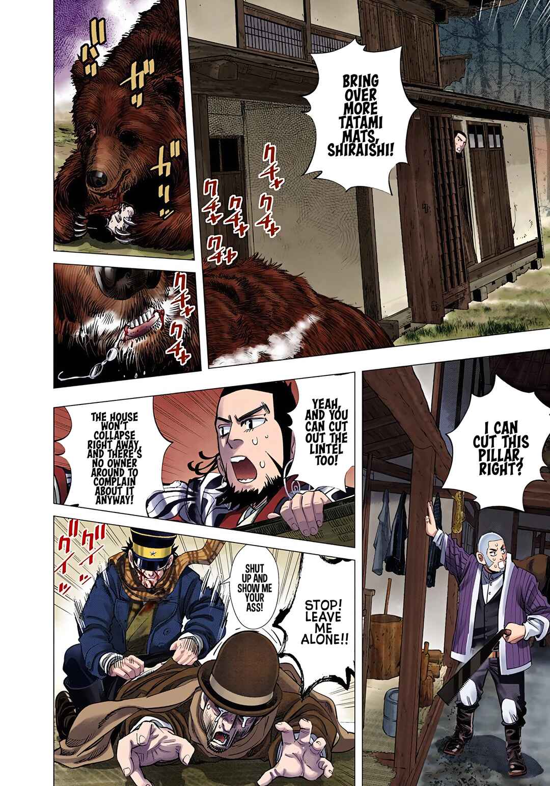 Golden Kamuy (Official Colored) Chapter 68 - Page 8