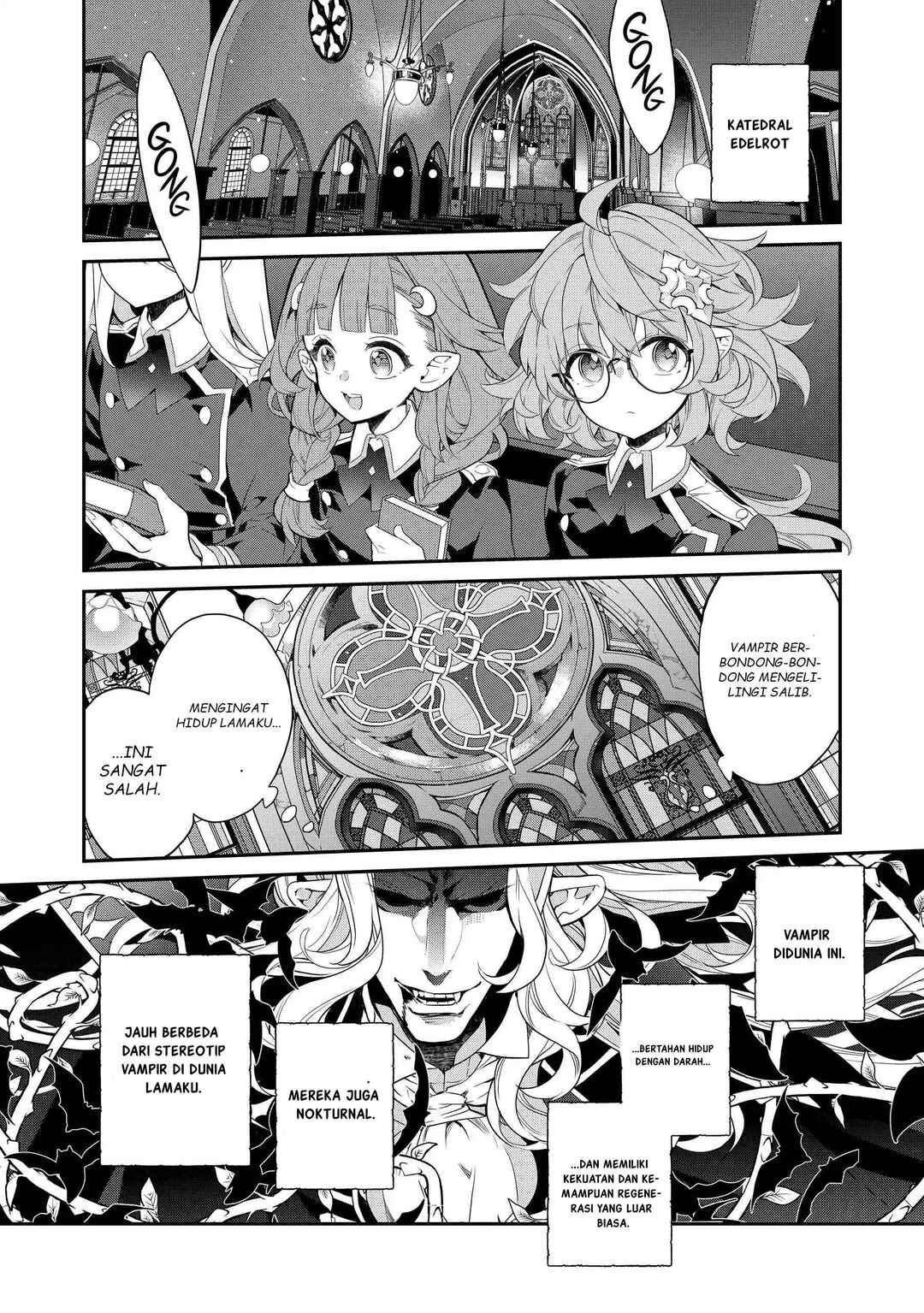Kaketa Tsuki no Mercedes: Kyuuketsuki no Kizoku ni Tensei Shita kedo Suteraresou nanode Dungeon o Seiha Suru @COMIC Chapter 16 - Page 3