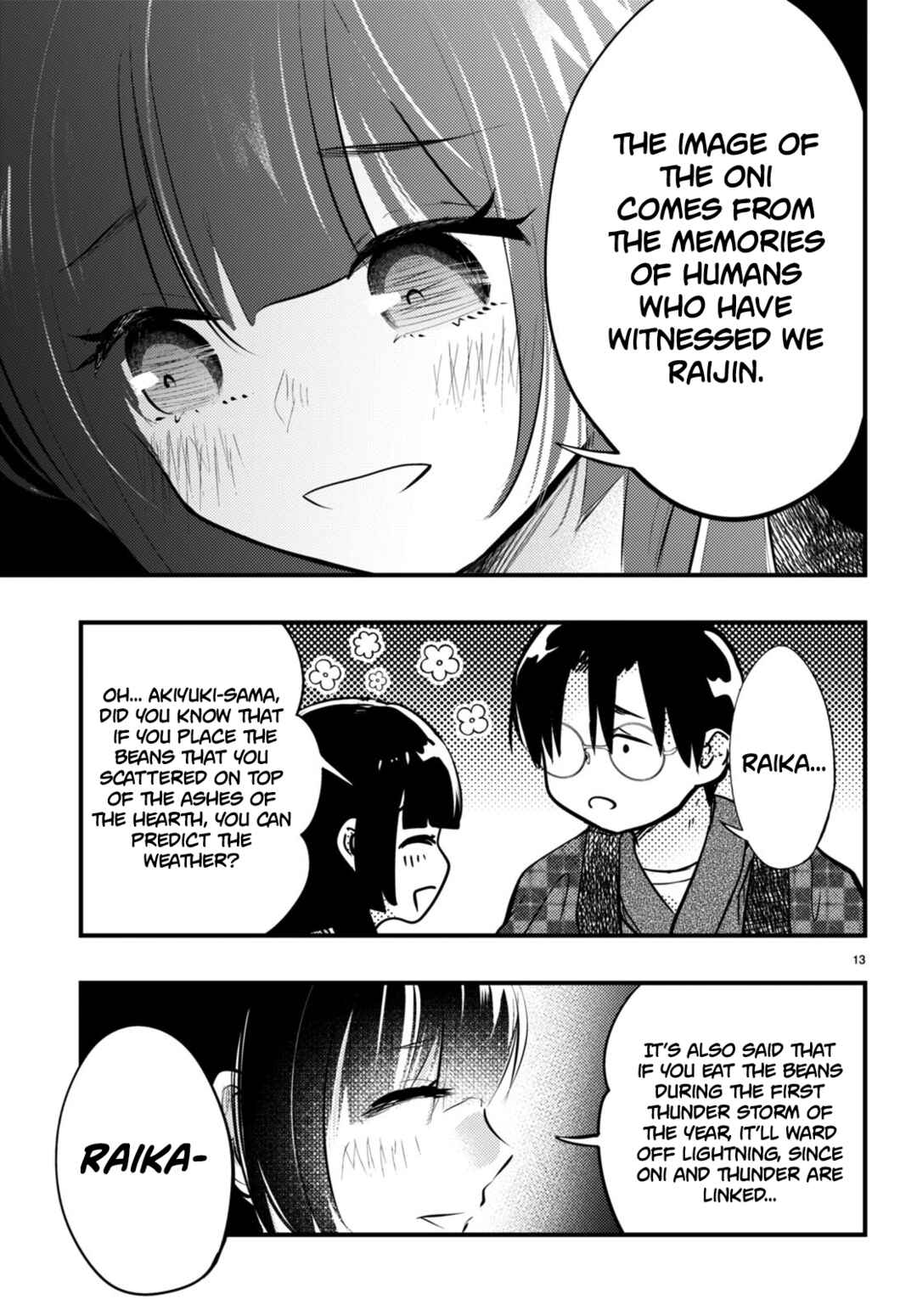 Tsuma no Kigen de Tenkou ga Kawaru Hanashi Chapter 13 - Page 13
