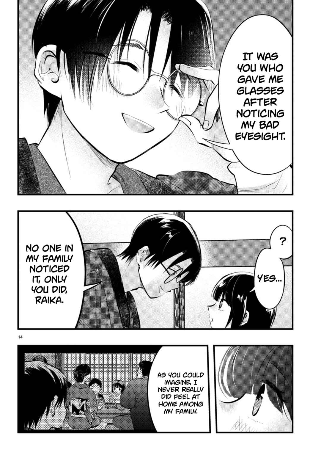 Tsuma no Kigen de Tenkou ga Kawaru Hanashi Chapter 13 - Page 14