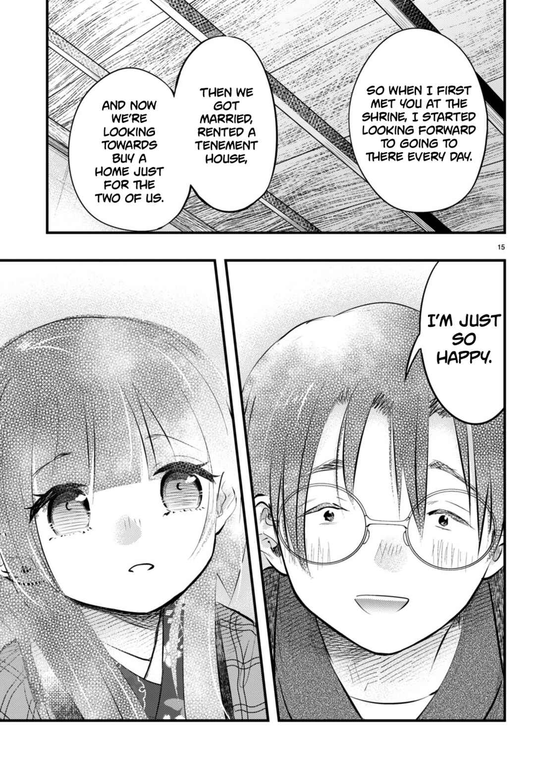 Tsuma no Kigen de Tenkou ga Kawaru Hanashi Chapter 13 - Page 15
