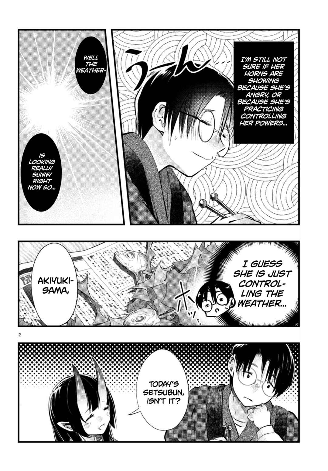 Tsuma no Kigen de Tenkou ga Kawaru Hanashi Chapter 13 - Page 2