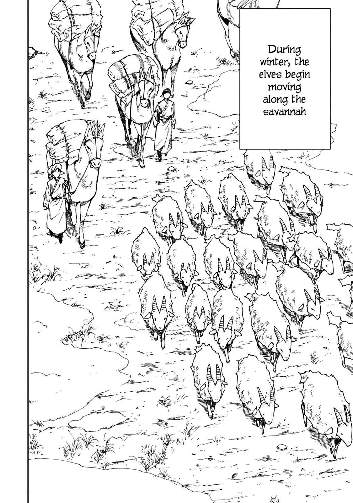Mazumeshi Elf to Yuuboku gurashi Chapter 57 - Page 2
