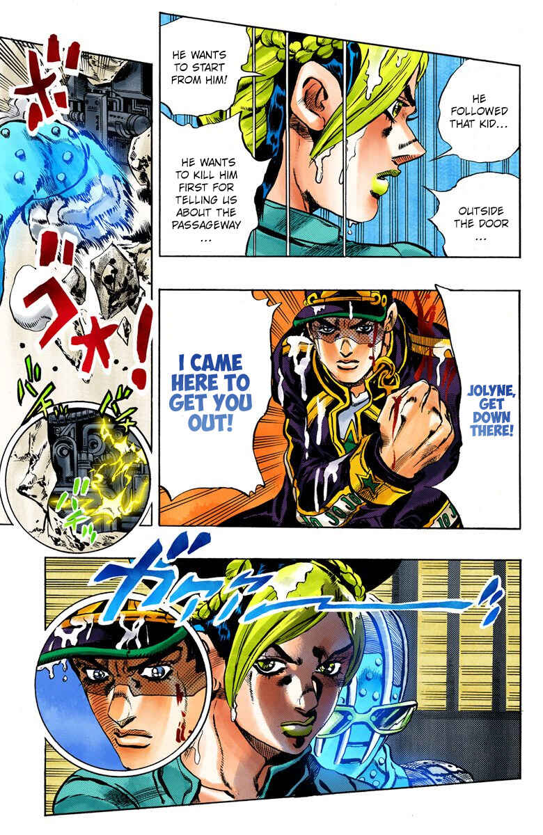 JoJo no Kimyou na Bouken: Part 6 - Stone Ocean Color-ban Chapter 14 - Page 16