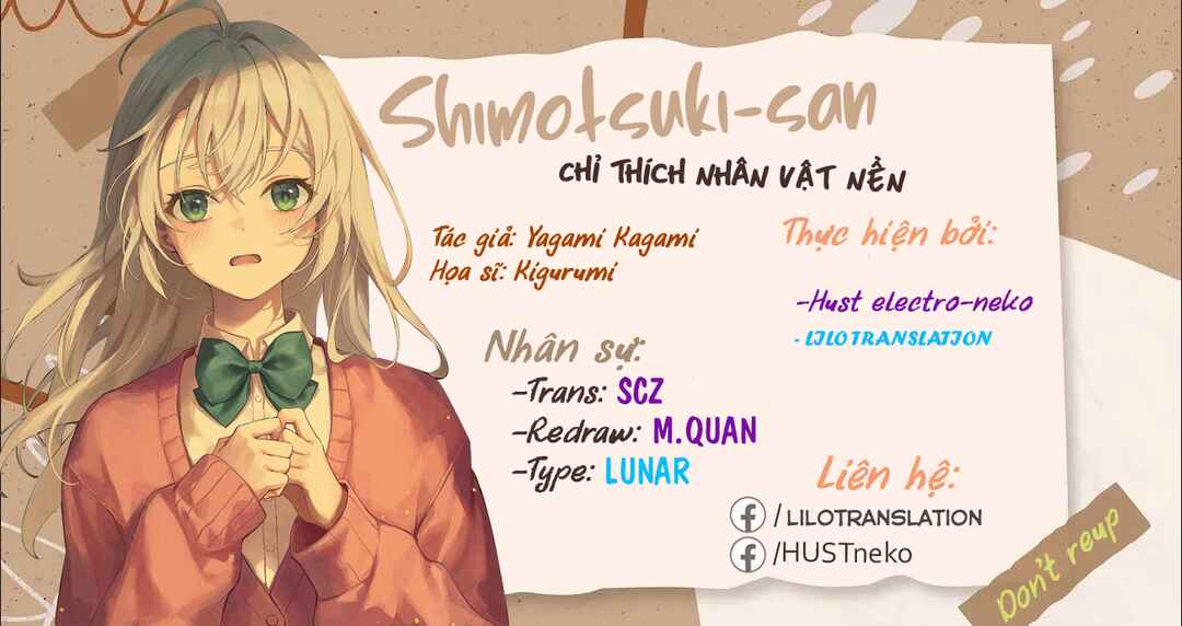 Shimotsuki-san wa Mobu ga Suki: Hitomishiri na Kanojo wa Ore ni Dake Dere Amai Chapter 17.1 - Page 4