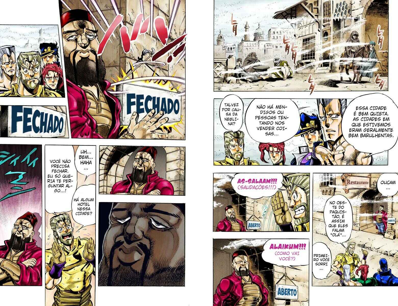 JoJo no Kimyou na Bouken: Part 3 - Stardust Crusaders Color-ban Chapter 41 - Page 7