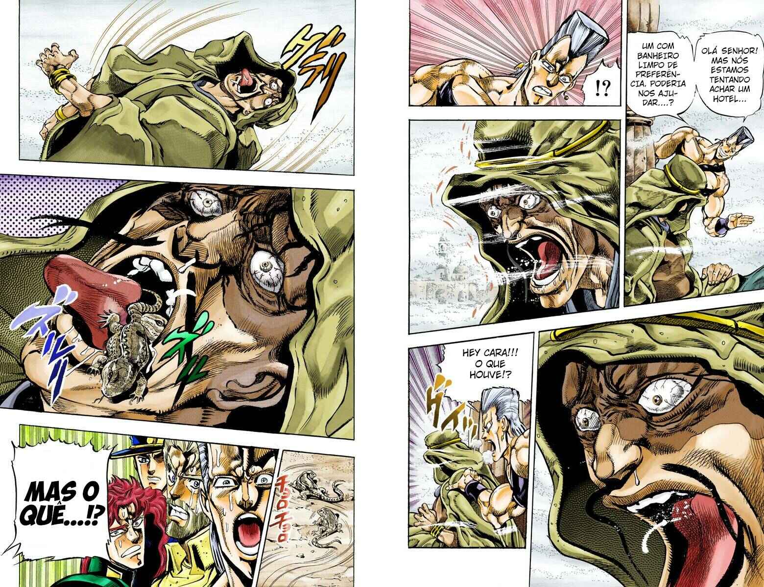 JoJo no Kimyou na Bouken: Part 3 - Stardust Crusaders Color-ban Chapter 41 - Page 9