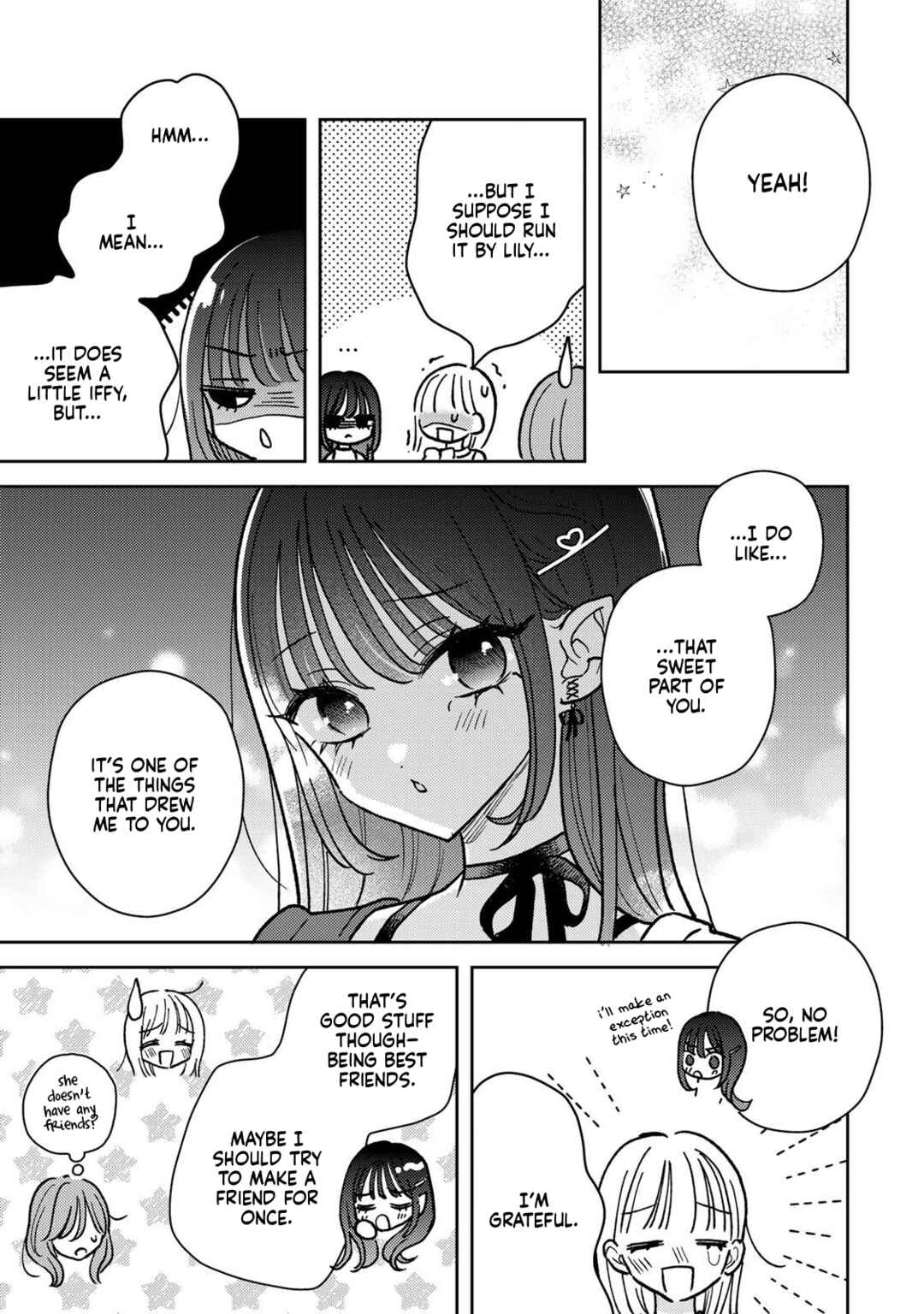 Akumade Amai Watashi no Kanojo Chapter 6.2 - Page 15