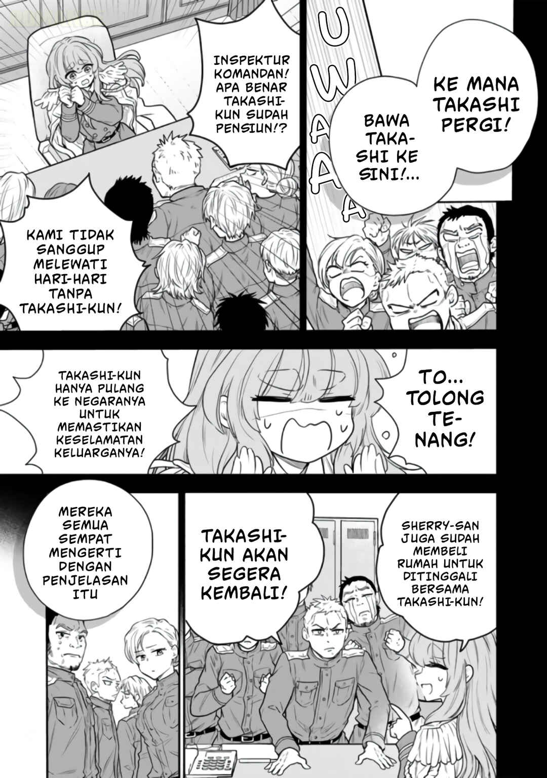 Senchi Kara Kaette kita Takashi-kun. Futsuu ni Koukou Seikatsu wo Okuritai Chapter 15 - Page 30