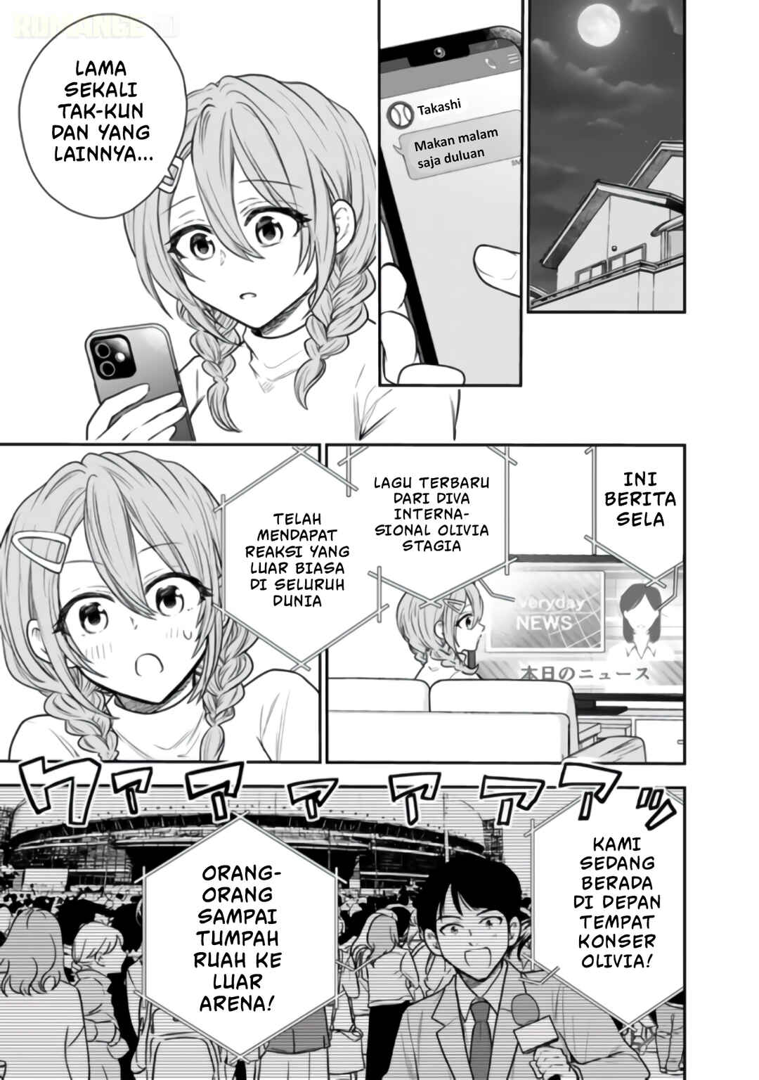 Senchi Kara Kaette kita Takashi-kun. Futsuu ni Koukou Seikatsu wo Okuritai Chapter 15 - Page 36