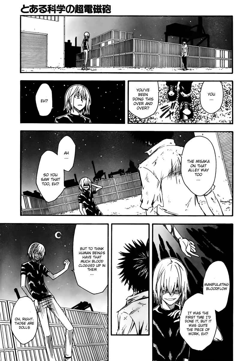 Toaru Majutsu no Index Gaiden: Toaru Kagaku no Railgun Chapter 36 - Page 7
