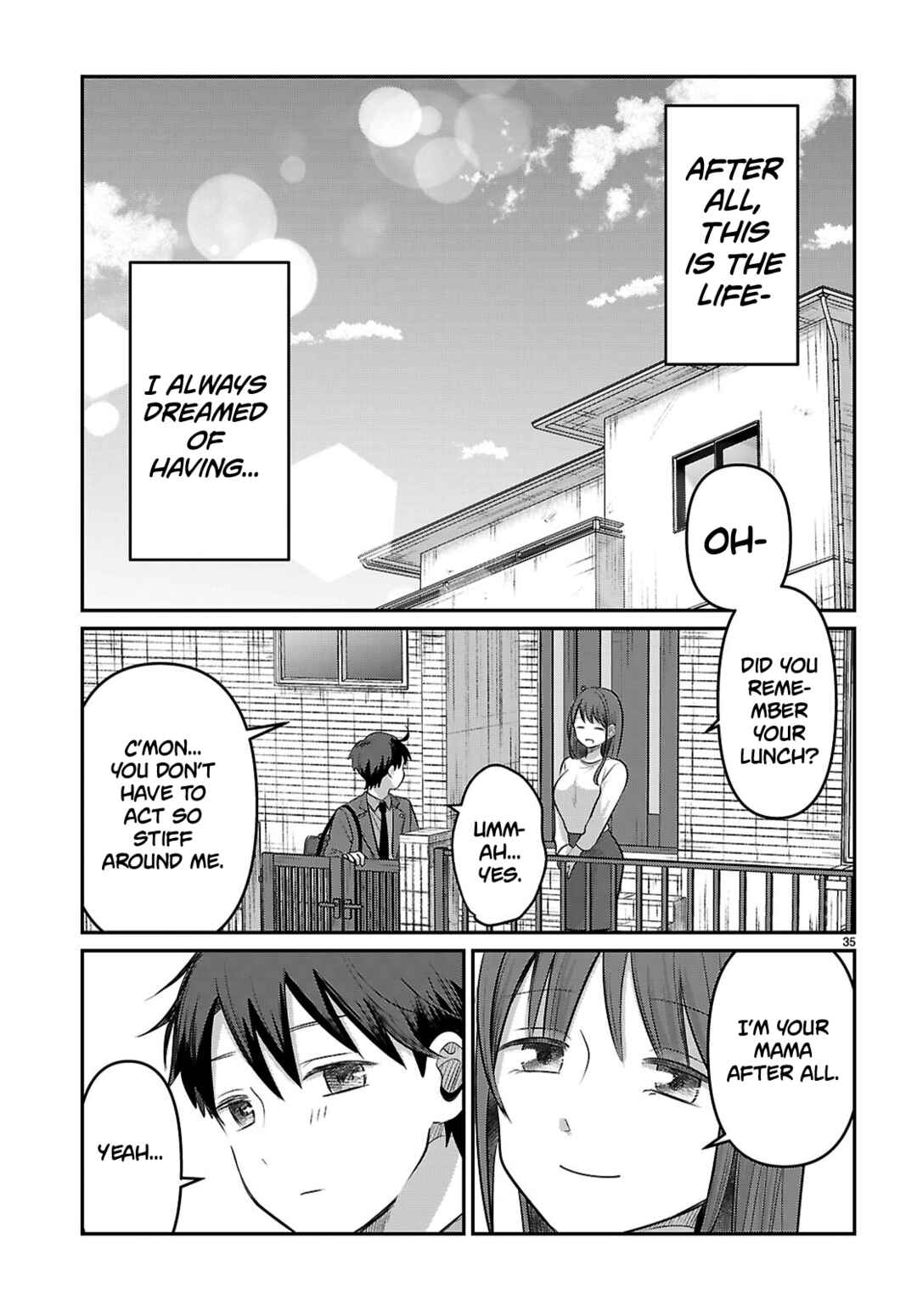Ai no Senbiki ~Mamakatsu Shitara Mama ga Dekita Hanashi~ Chapter 2 - Page 35