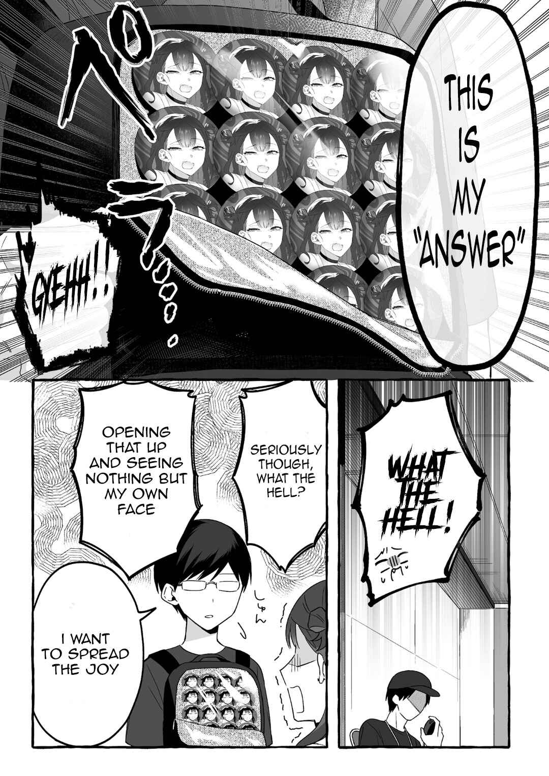 Damedol to Sekai ni 1-nin dake no Fan Chapter 19.8 - Page 3