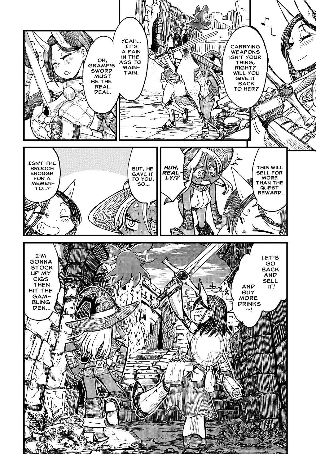 Sake to Tabako no Hiyatoi Dungeon Chapter 2 - Page 12