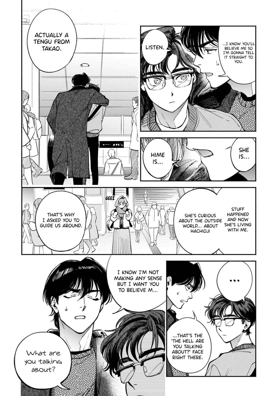 Hachiouji Meibutsu: Tengu no Koi Chapter 11 - Page 12