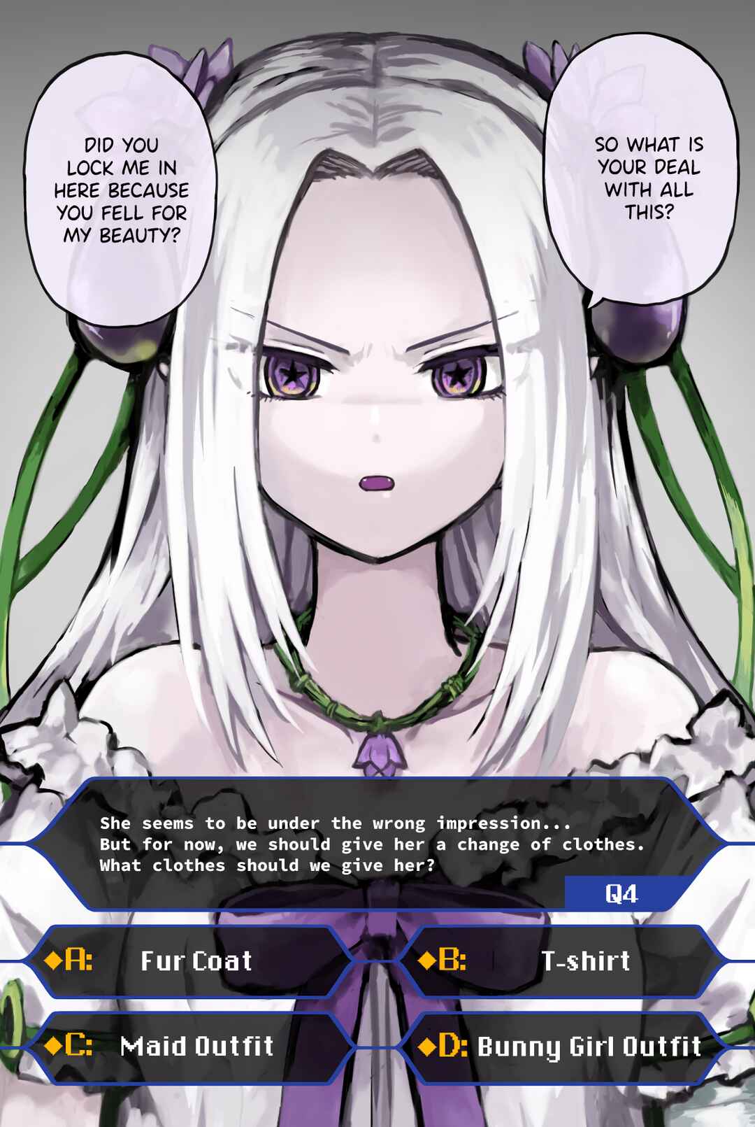 Raising an Eggplant Girl Using Online Polls Chapter 4 - Page 2