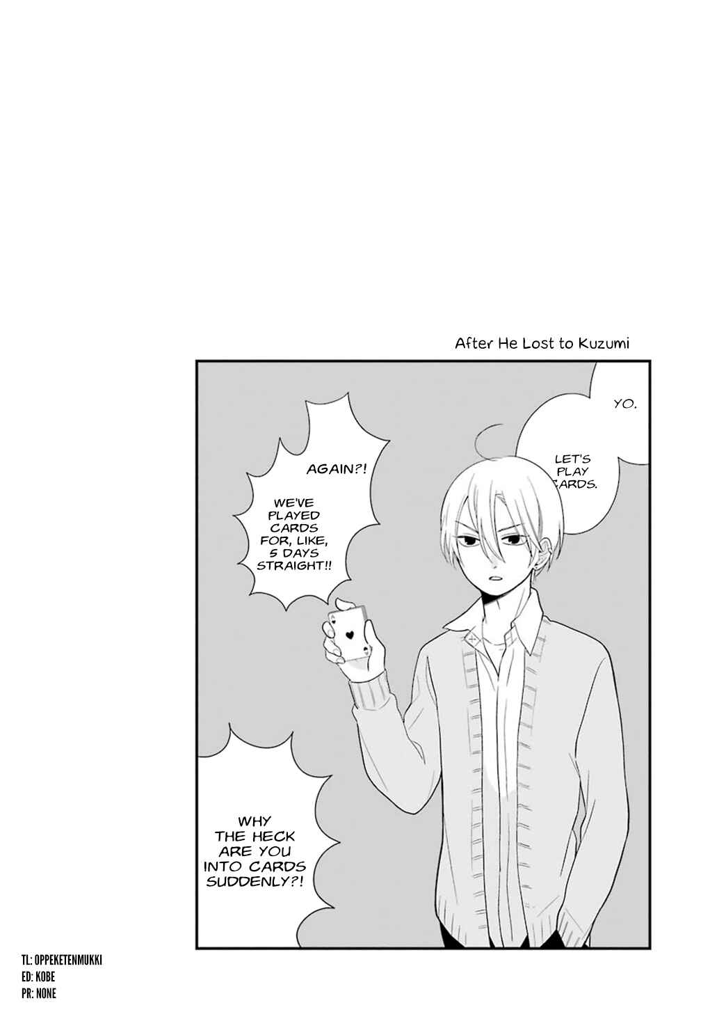 Kuzumi-kun, Can't You Read the Room? Chapter 7 - Page 23