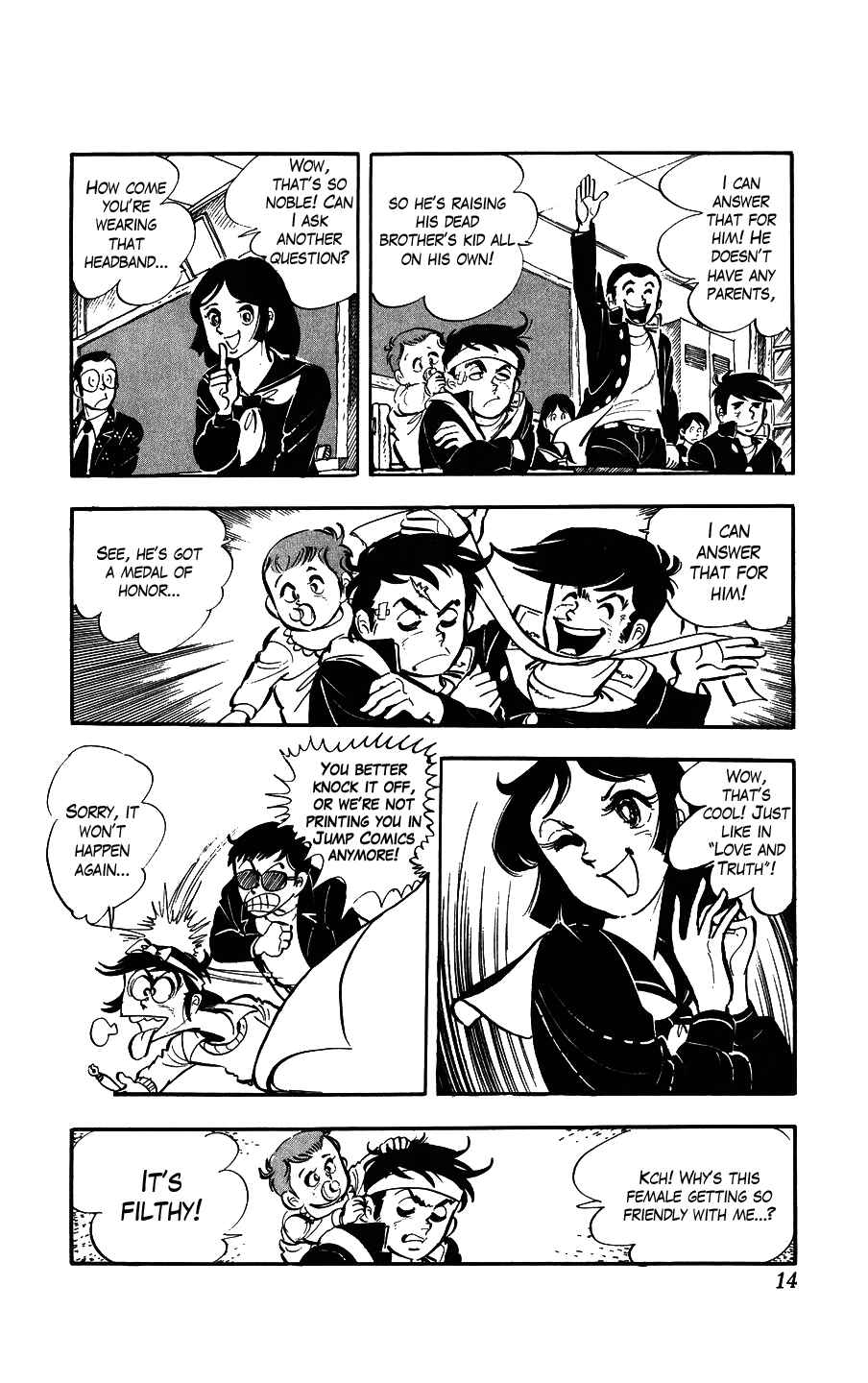 Ginjiro the Tough Kid Chapter 1 - Page 14
