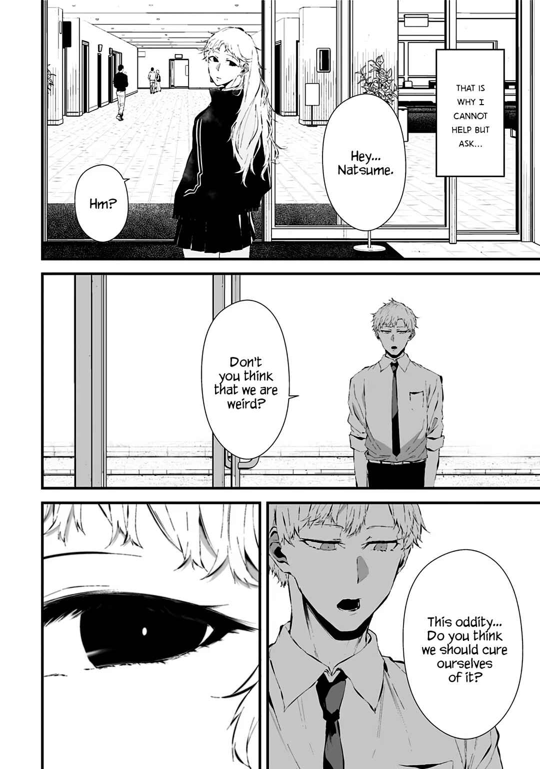 Tsurenai Hodo Aokute Azatoi Kurai ni Akai Chapter 10 - Page 2