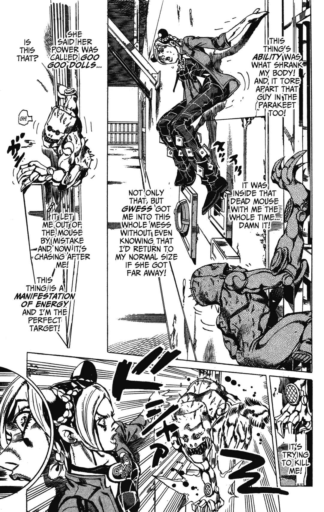 JoJo no Kimyou na Bouken: Part 6 - Stone Ocean Chapter 8 - Page 10