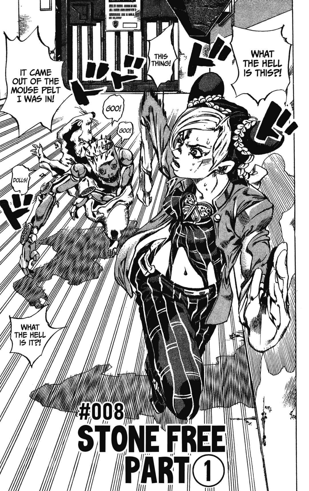 JoJo no Kimyou na Bouken: Part 6 - Stone Ocean Chapter 8 - Page 2