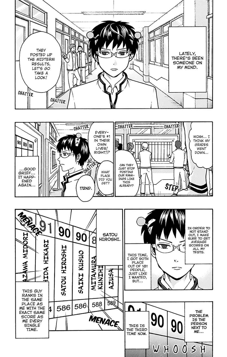 The Disastrous Life of Saiki K. Chapter 180 - Page 3
