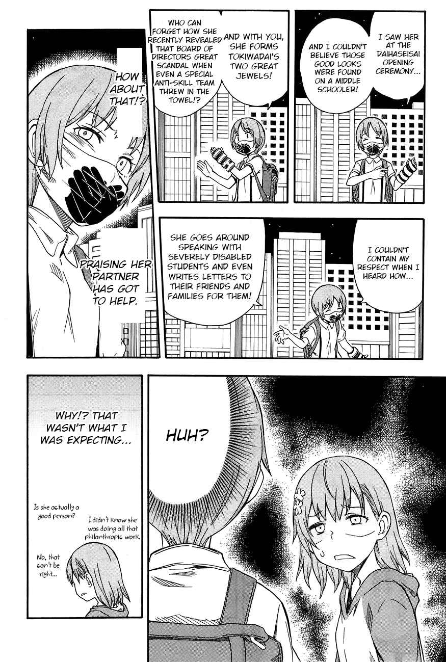 Toaru Majutsu no Index Gaiden: Toaru Kagaku no Railgun Chapter 90 - Page 14