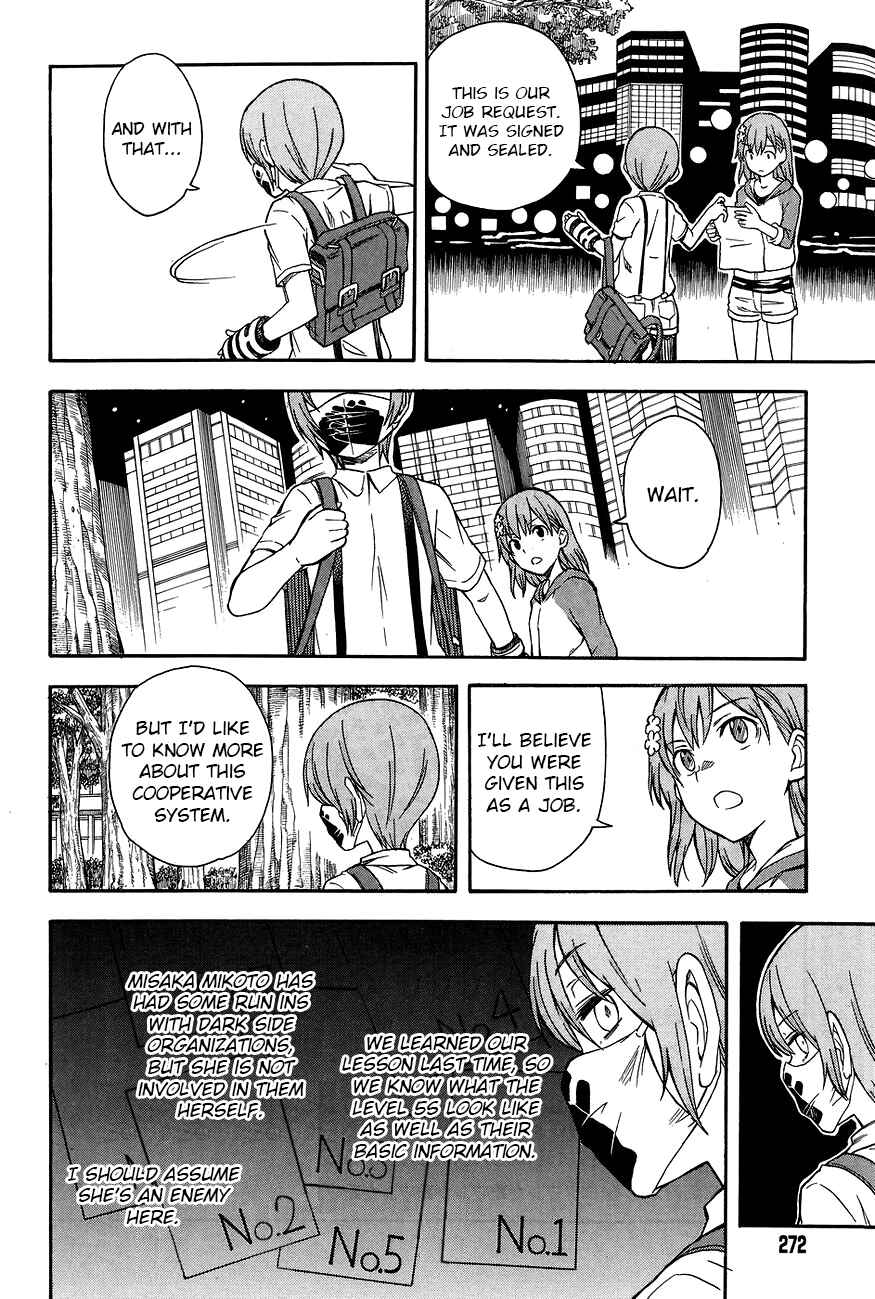 Toaru Majutsu no Index Gaiden: Toaru Kagaku no Railgun Chapter 90 - Page 4