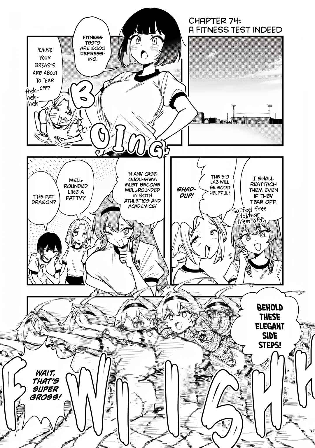 Bakushin Ojou-sama Dou! Chapter 74 - Page 1