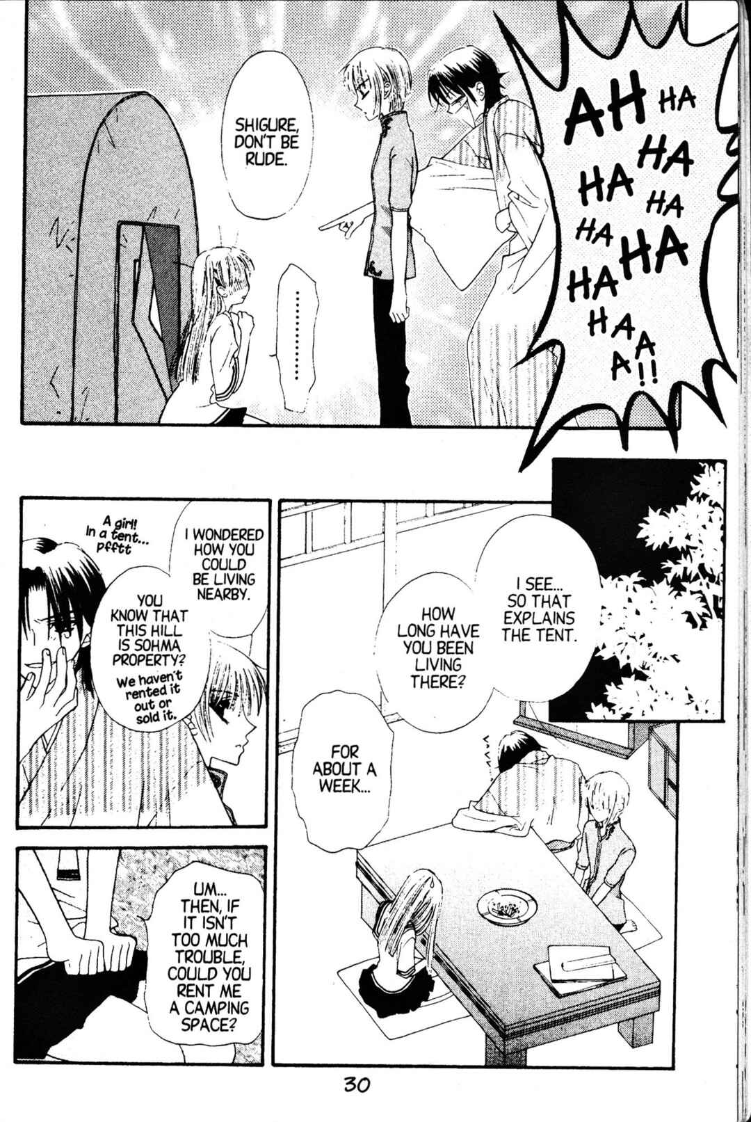 Fruits Basket Chapter 1 - Page 30