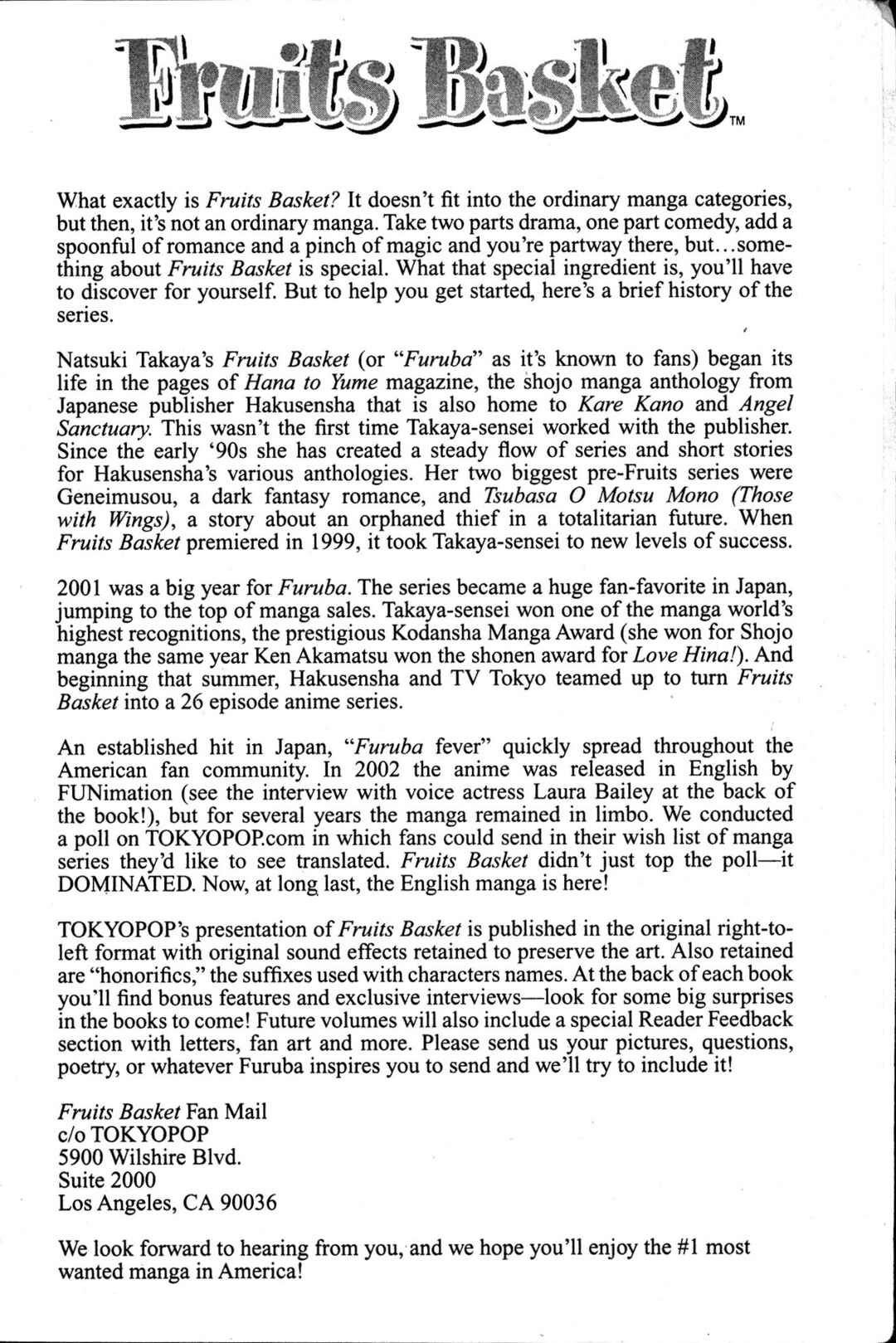 Fruits Basket Chapter 1 - Page 4