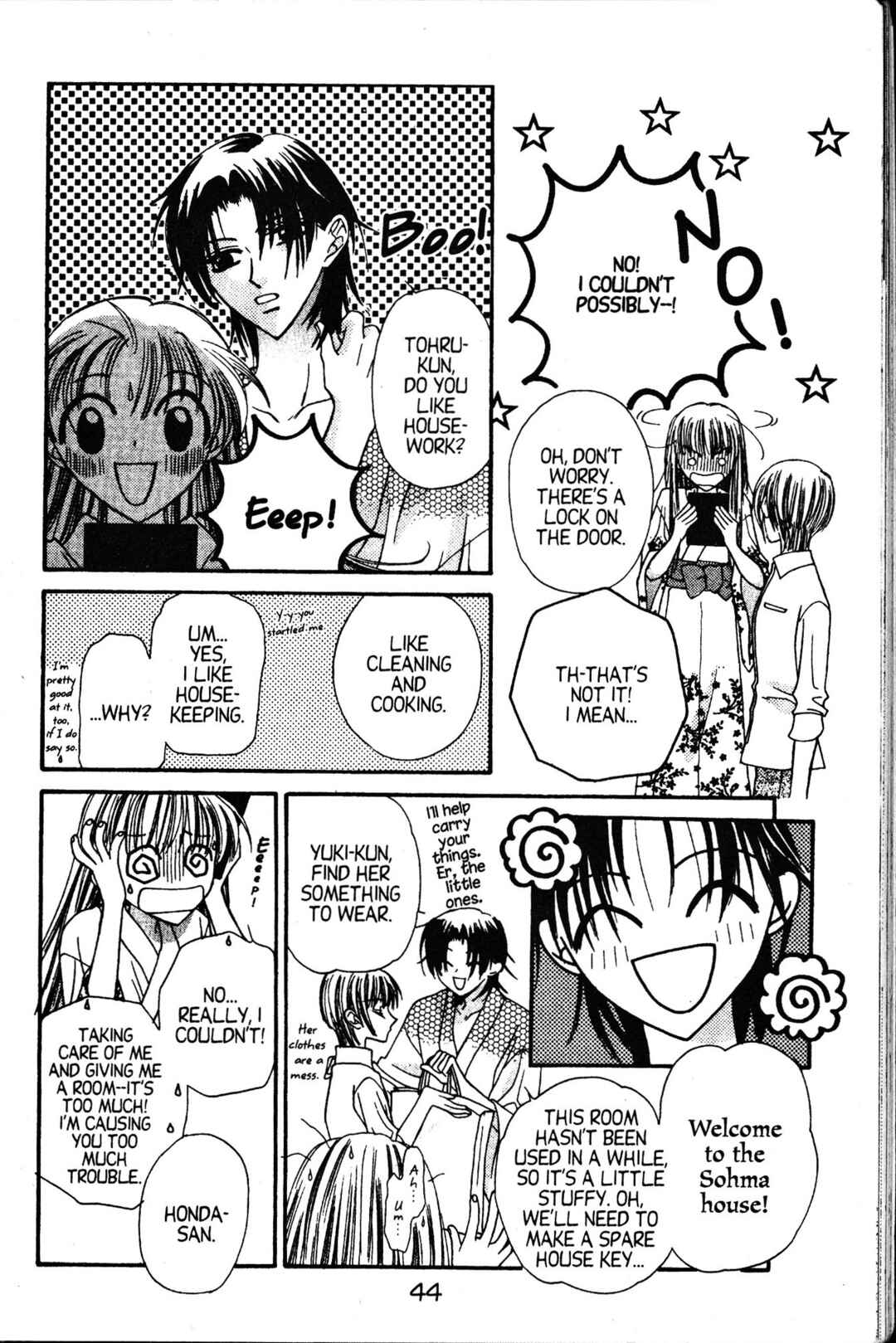 Fruits Basket Chapter 1 - Page 44