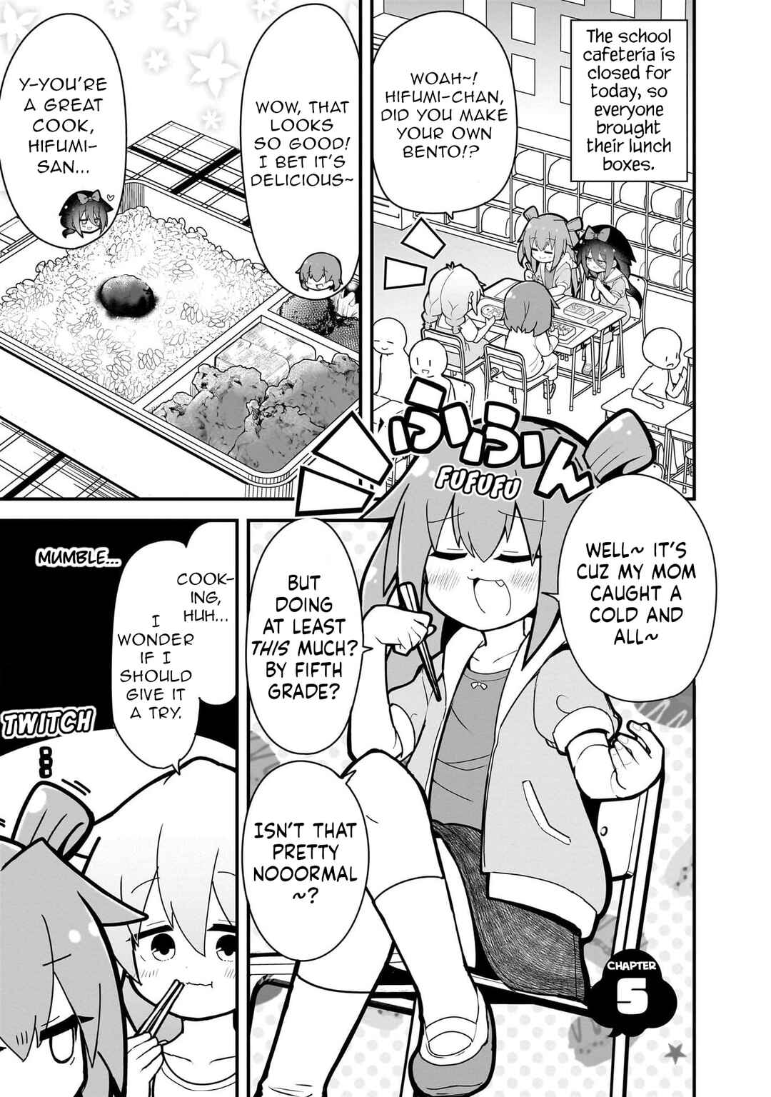 Mesugaki ga Watashi wo Wakarase ni Kuru node Mesugaki no Chikara wo Karite Kocchi mo Wakarase ni Ikimasu. Chapter 5 - Page 1
