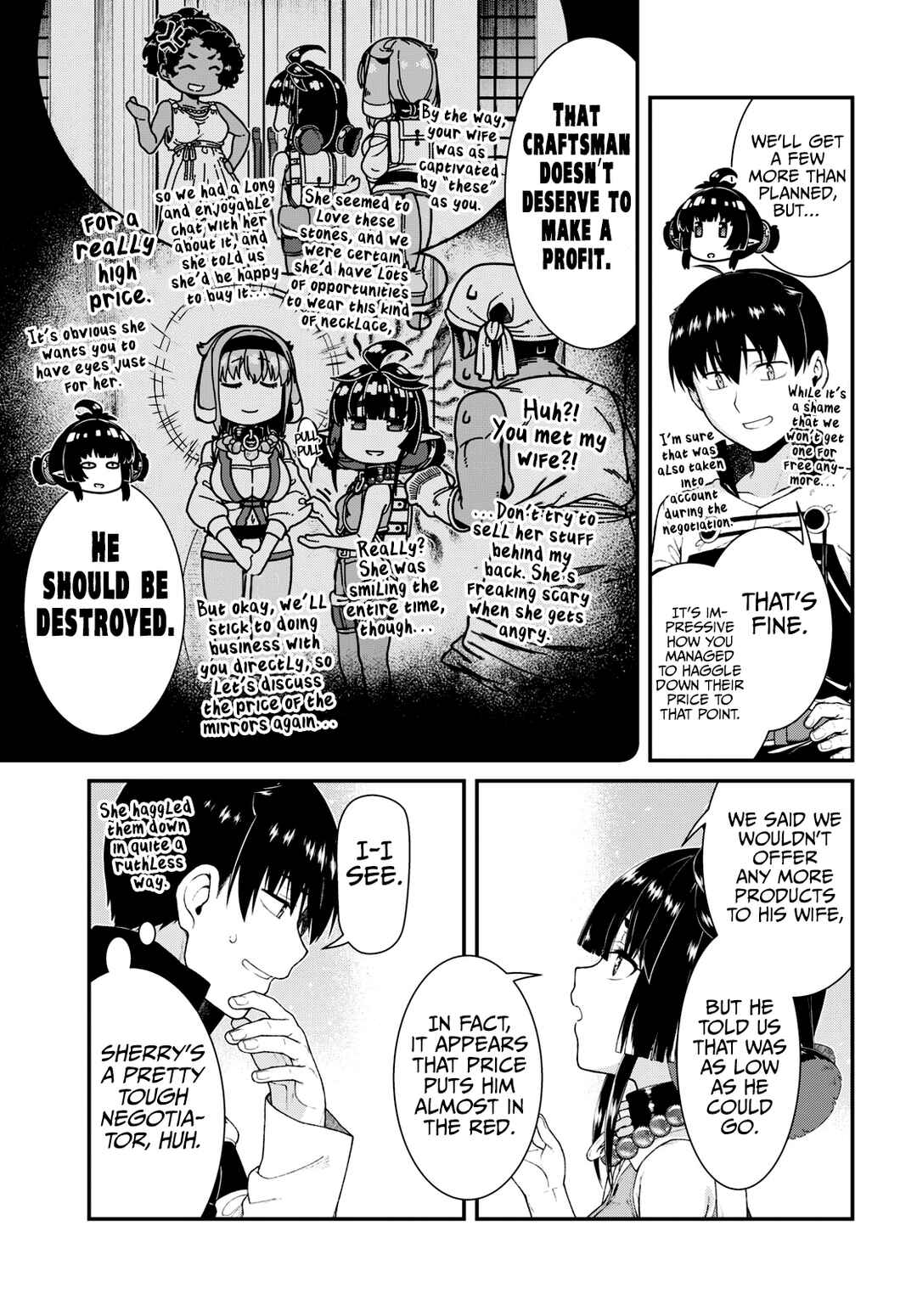 Isekai Meikyuu de Harem o Chapter 83 - Page 14