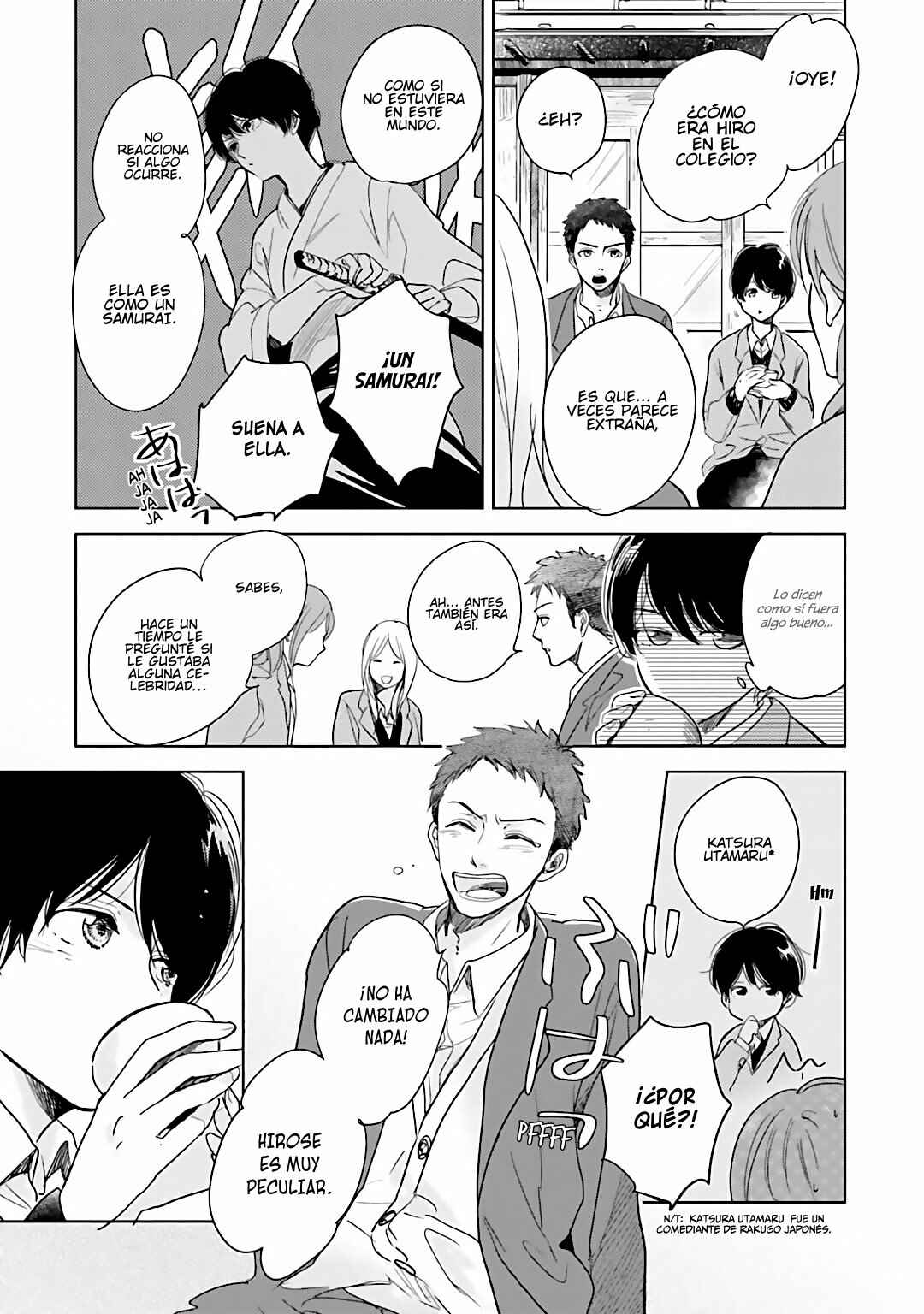 Saraba, Yoki Hi Chapter 5.5 - Page 8