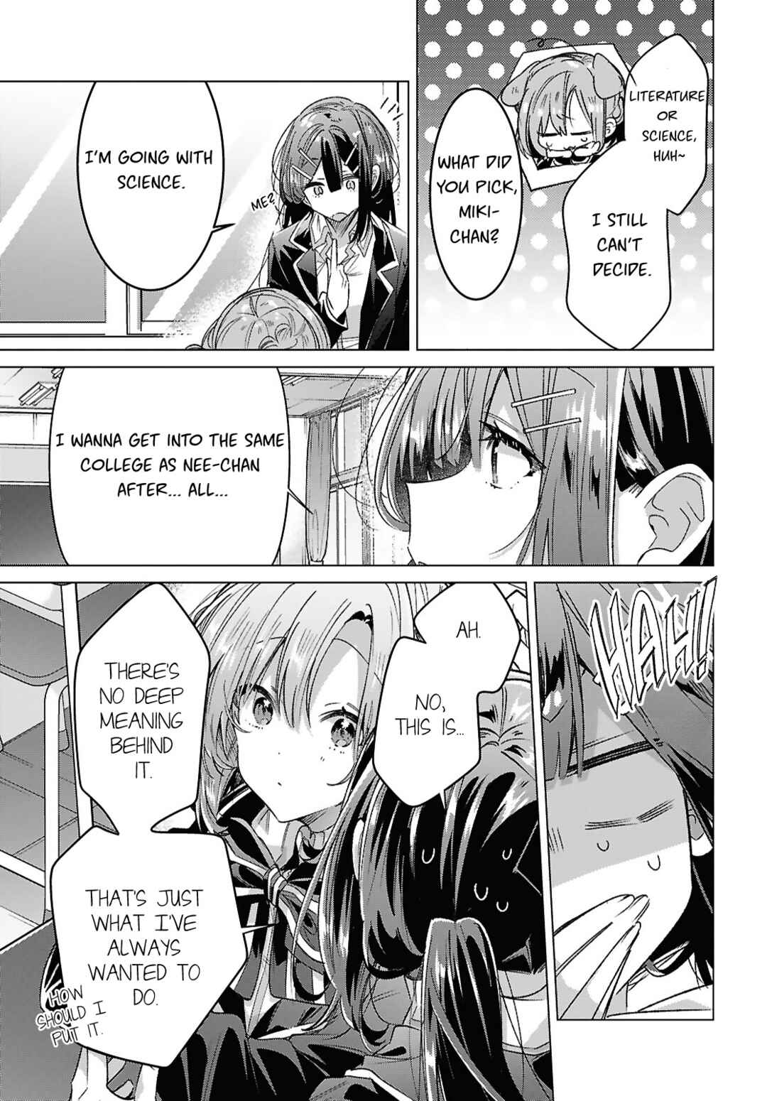 Sasayaku You ni Koi wo Utau Chapter 57 - Page 9