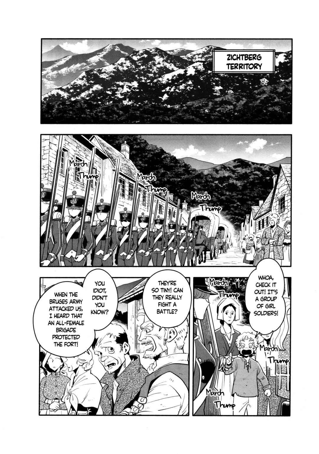Musket Girls! ~Tensei Sanbou to Senretsu Otome-tachi~ Chapter 17 - Page 8