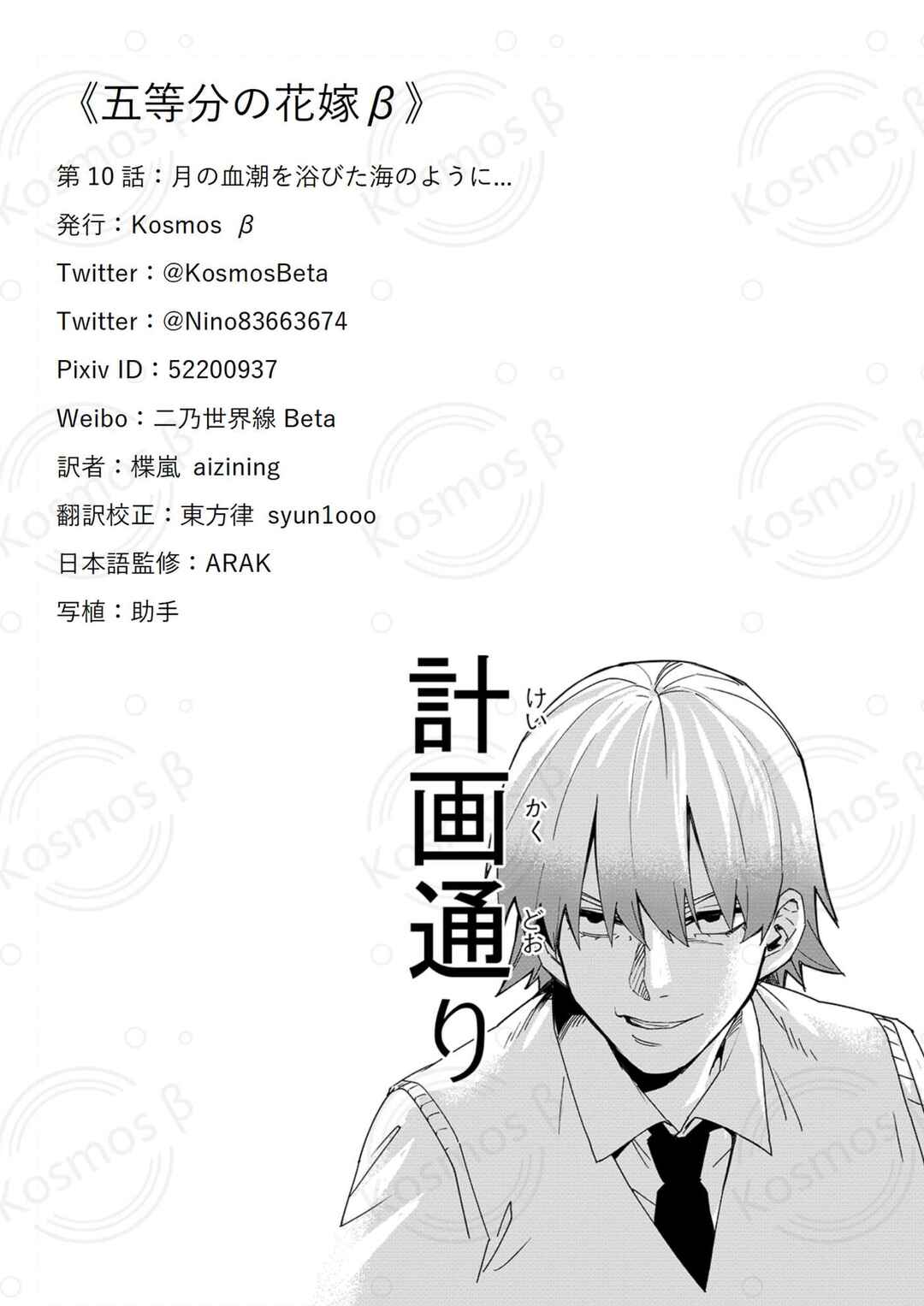 Gotoubun no Hanayome β Chapter 10 - Page 32