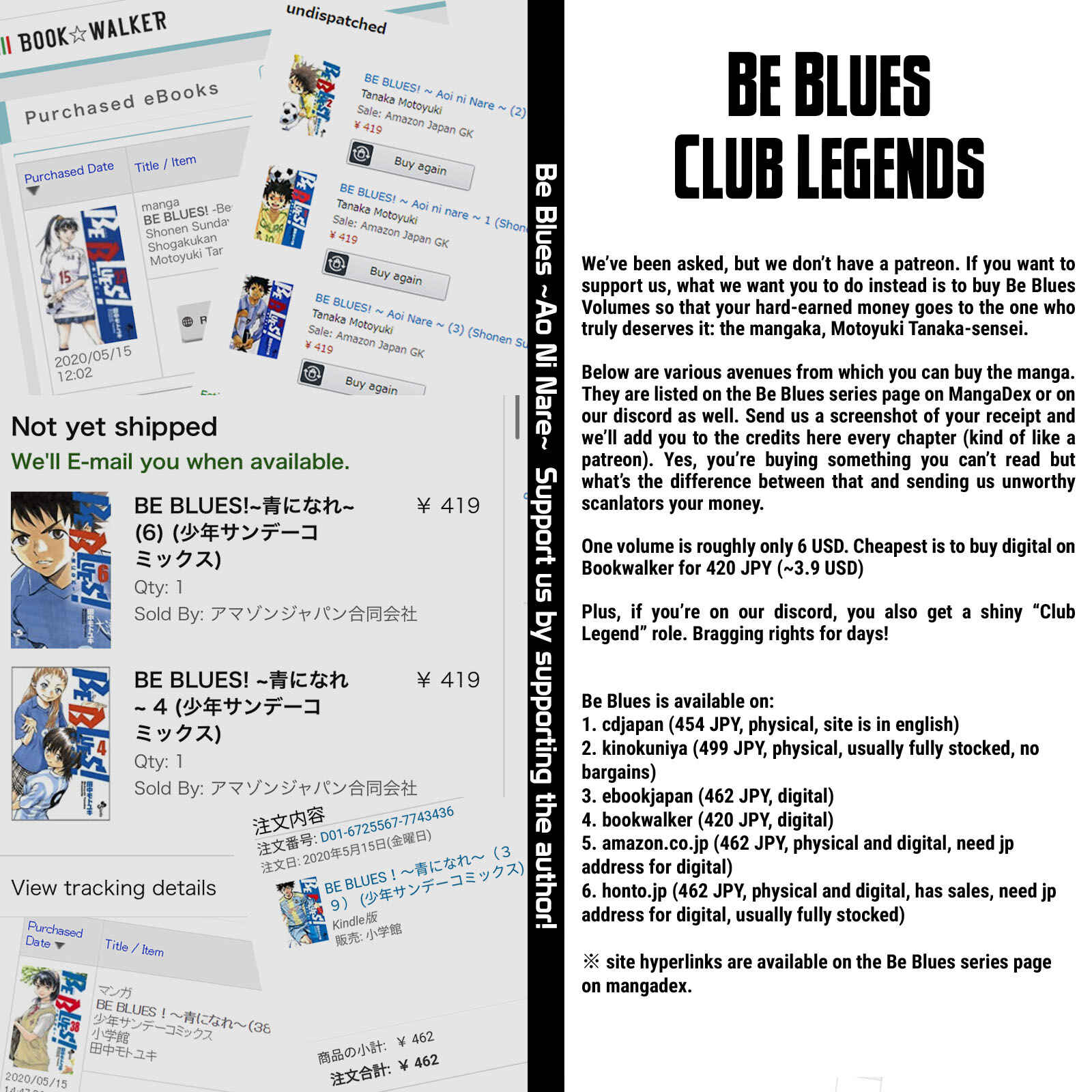 BE BLUES ~Ao ni Nare~ Chapter 395 - Page 21