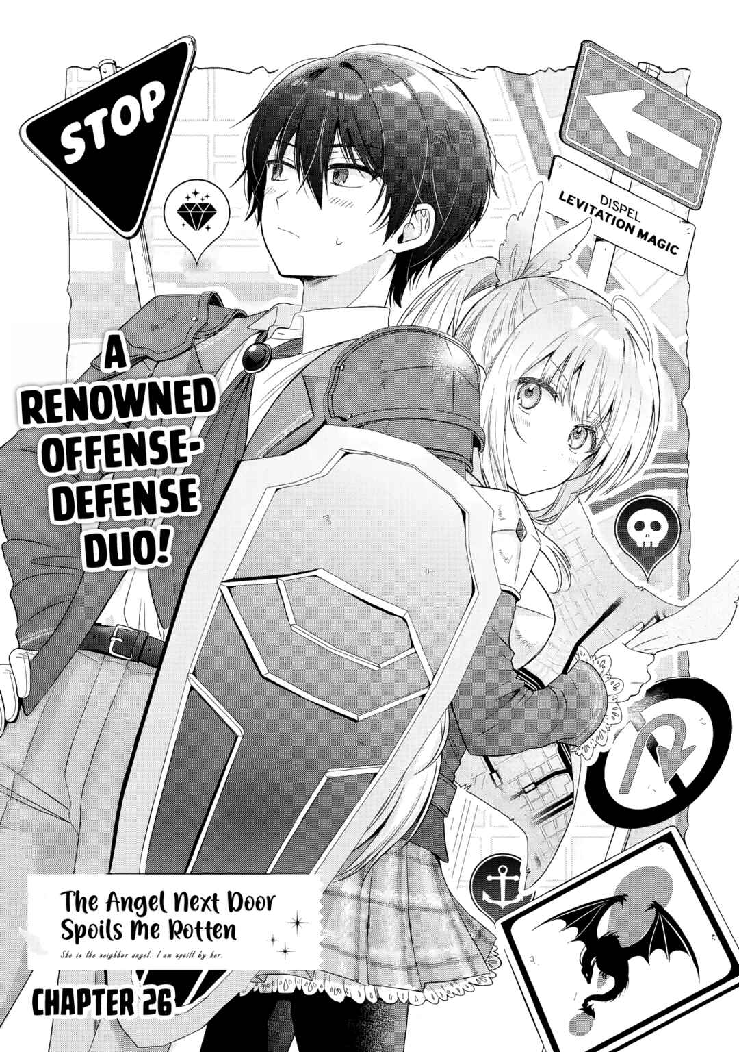 Otonari no Tenshi-sama ni Itsunomanika Dame Ningen ni Sareteita Ken Chapter 26.1 - Page 1