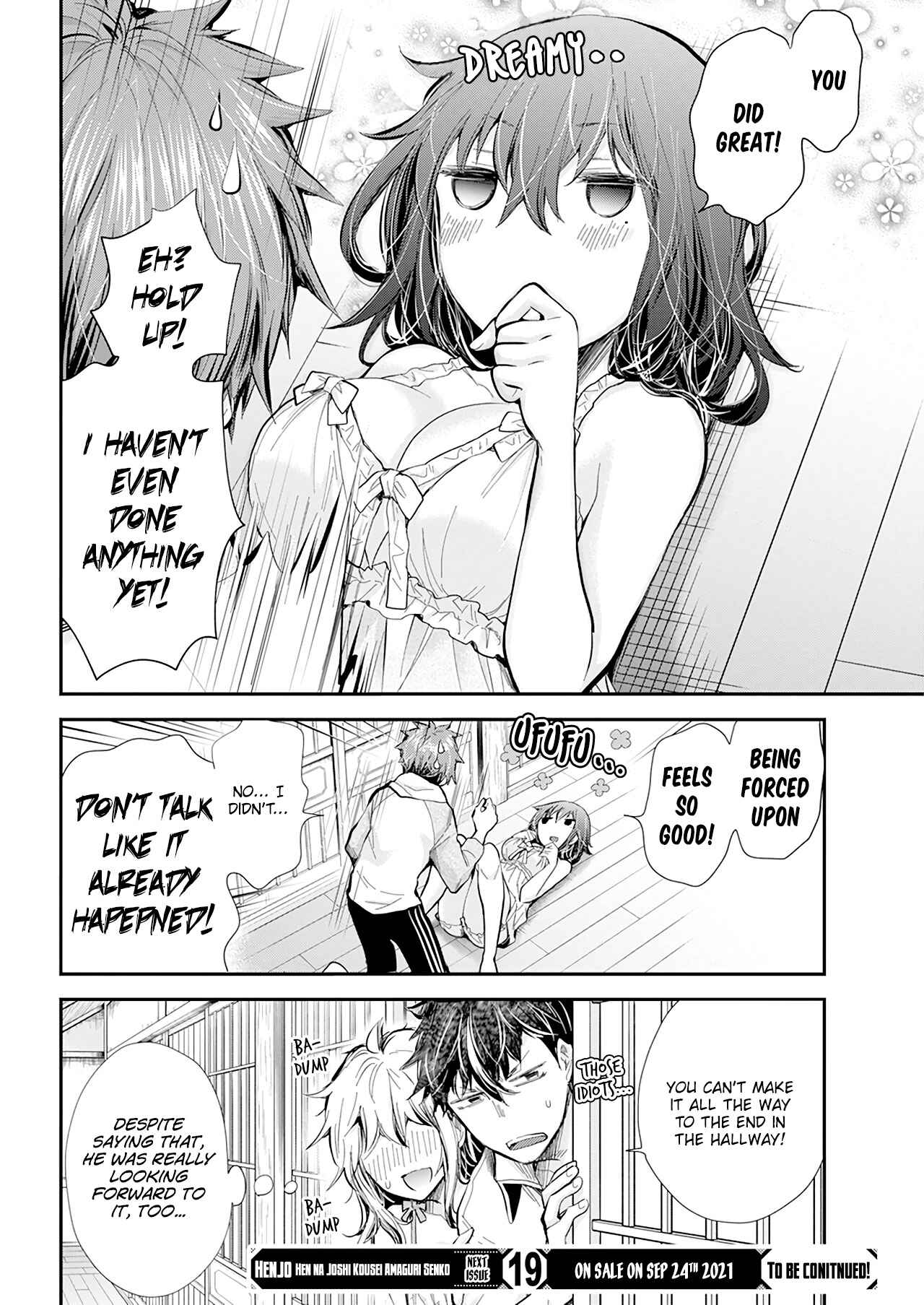 Henjo ~Hen na Joshi Kousei Amaguri Senko~ Chapter 104 - Page 21