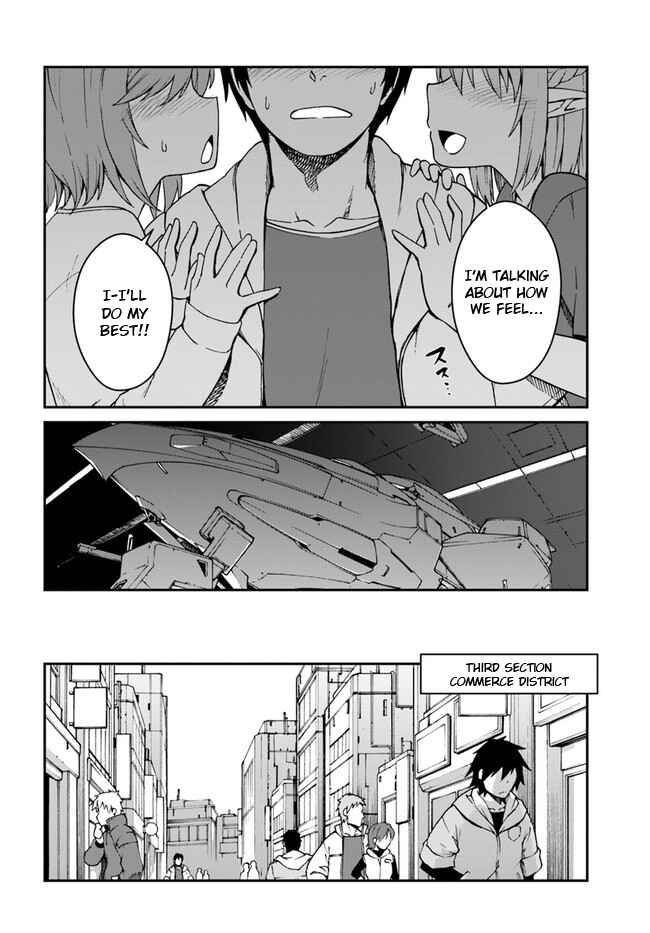 Mezametara Saikyou Soubi to Uchuusen-mochi datta node, Ikkodate Mezashite Youhei to shite Jiyuu ni Ikitai Chapter 9.1 - Page 12