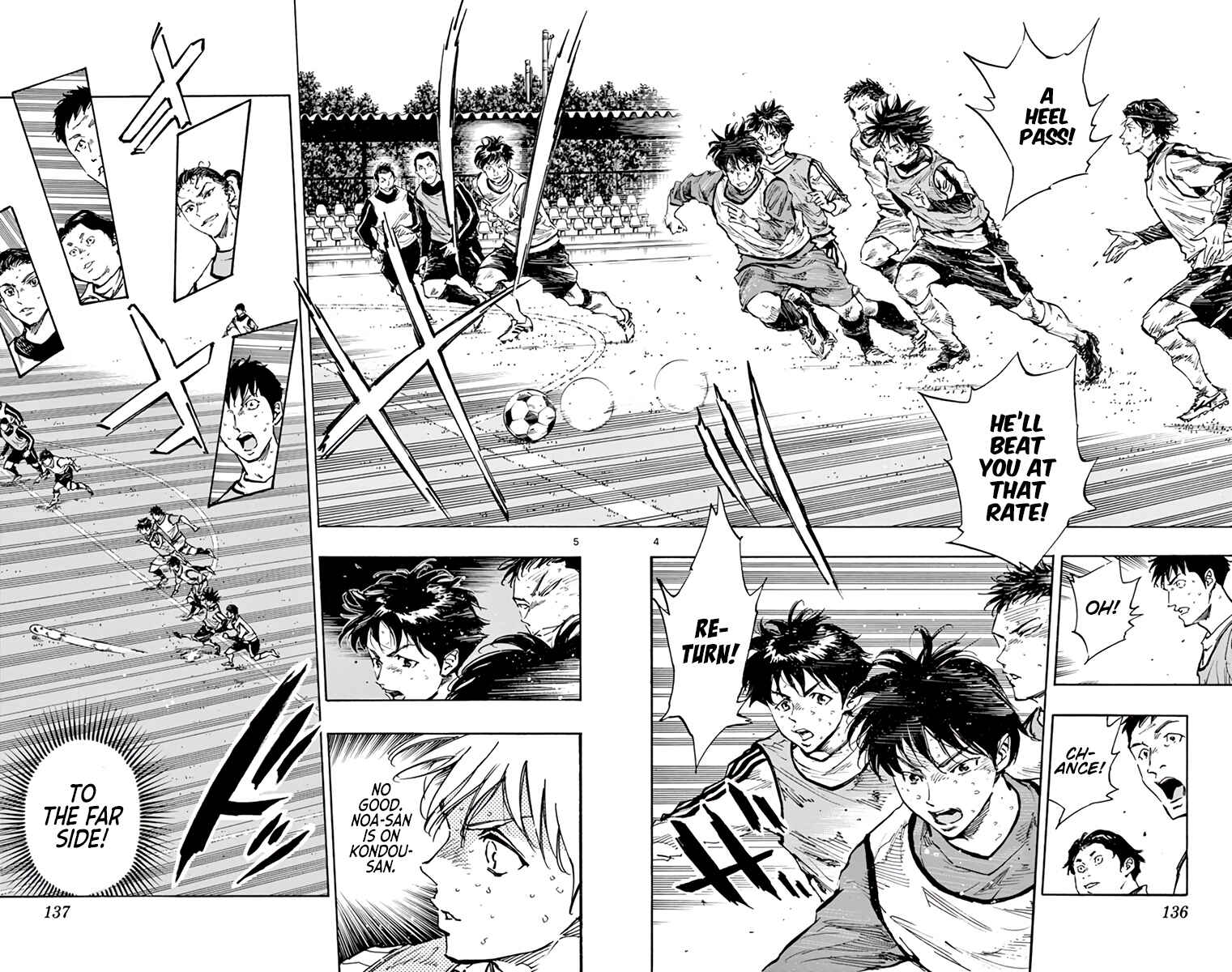 BE BLUES ~Ao ni Nare~ Chapter 307 - Page 4