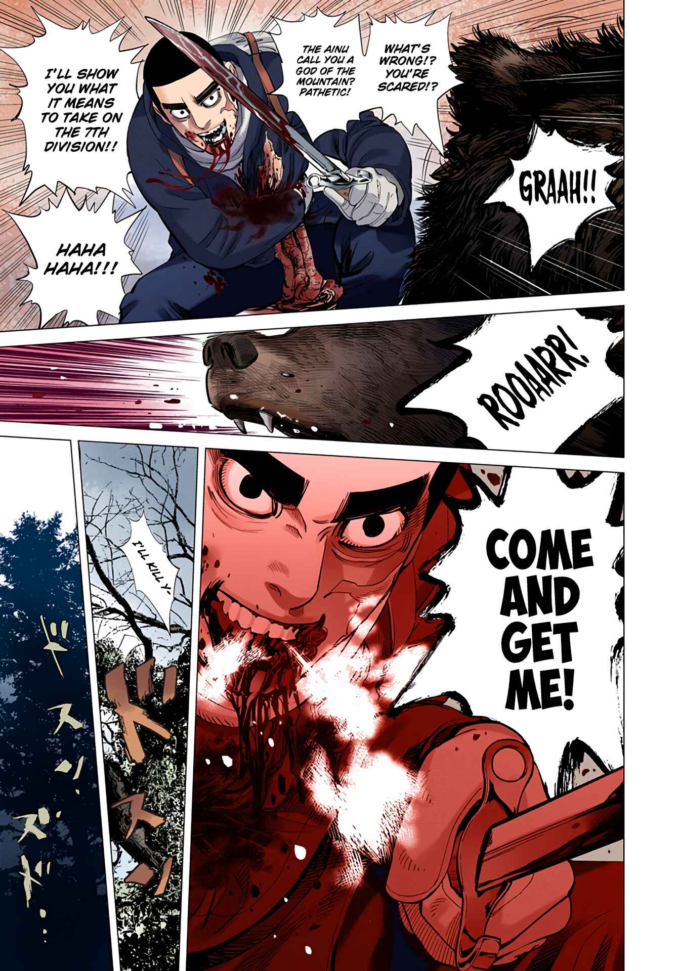 Golden Kamuy (Official Colored) Chapter 10 - Page 12