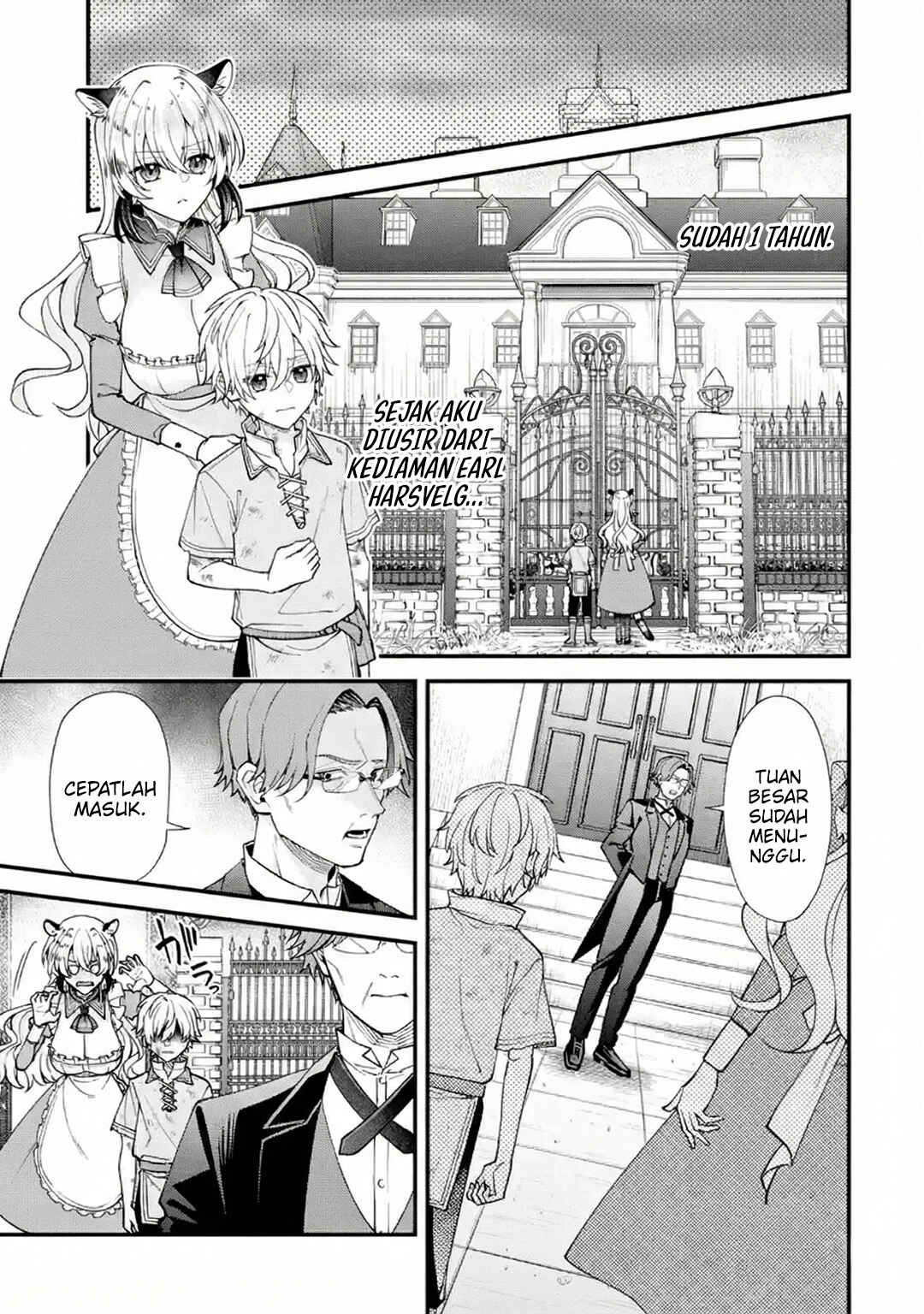 Doku no Ou: Saikyou no Chikara ni Kakusei Shita Ore wa Biki-tachi o Shitagae, Hatsujou Harem no Aruji to Naru Chapter 1.2 - Page 22