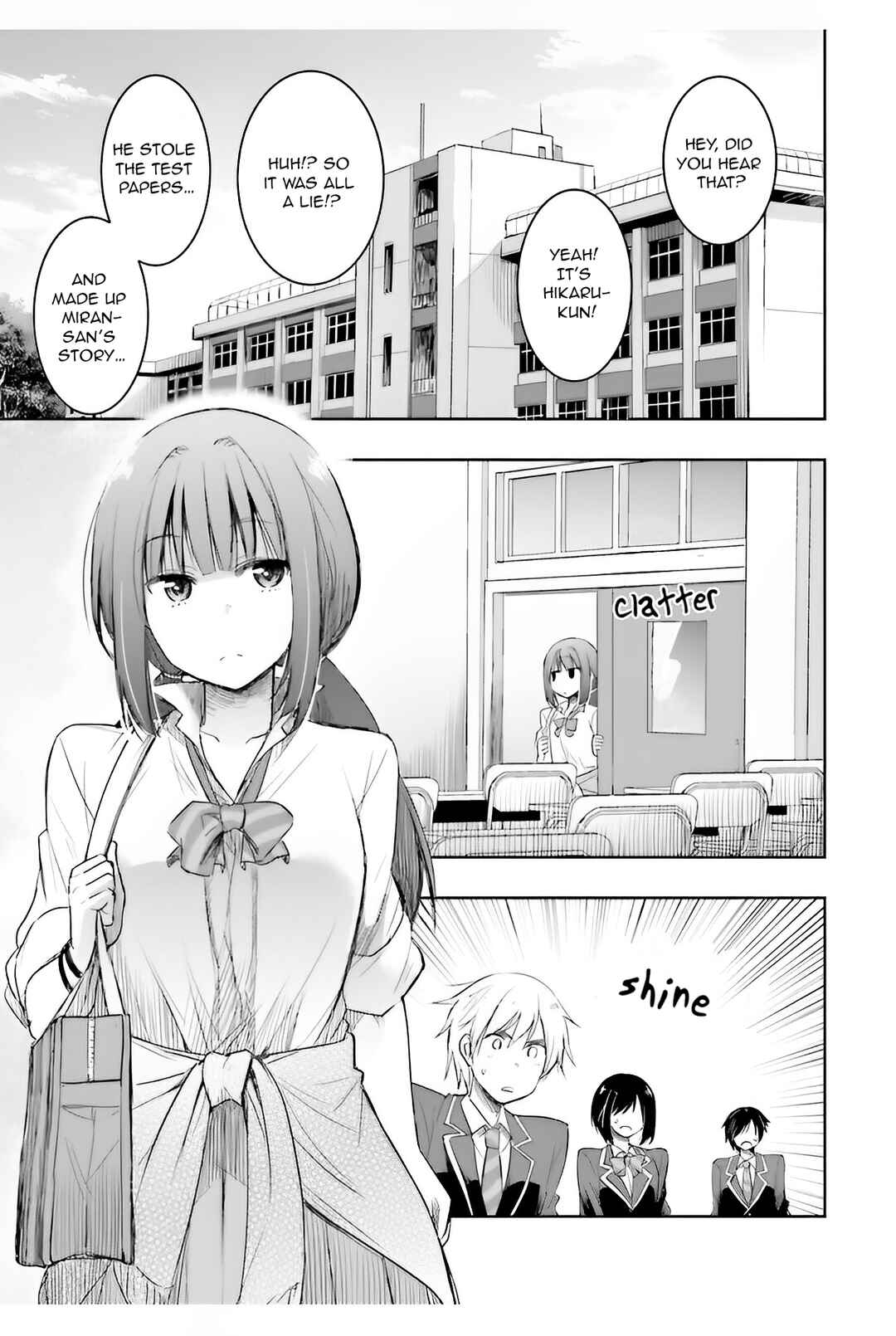 Watashi yori Tsuyoi Otoko to Kekkon shitai no - Seiso na Biji Seito Kaichou (Jitsu wa Moto Banchou) no Himitsu wo Shiru Inkya (Jitsu wa Kanojo wo Koeru Saikyou no Yankee) Chapter 6 - Page 11